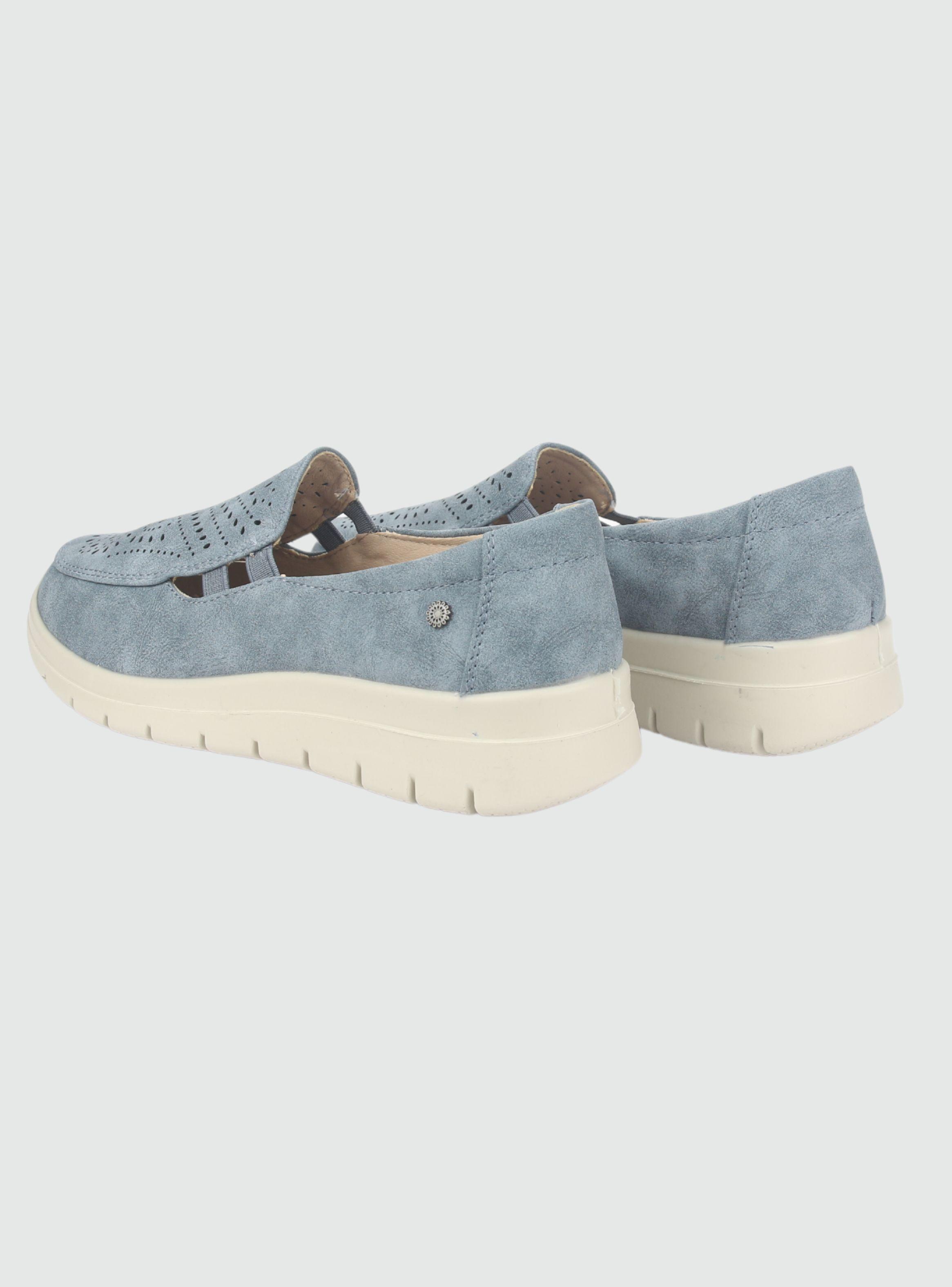 Zapato Chalada Mujer Finest-5 Azul Casual-5