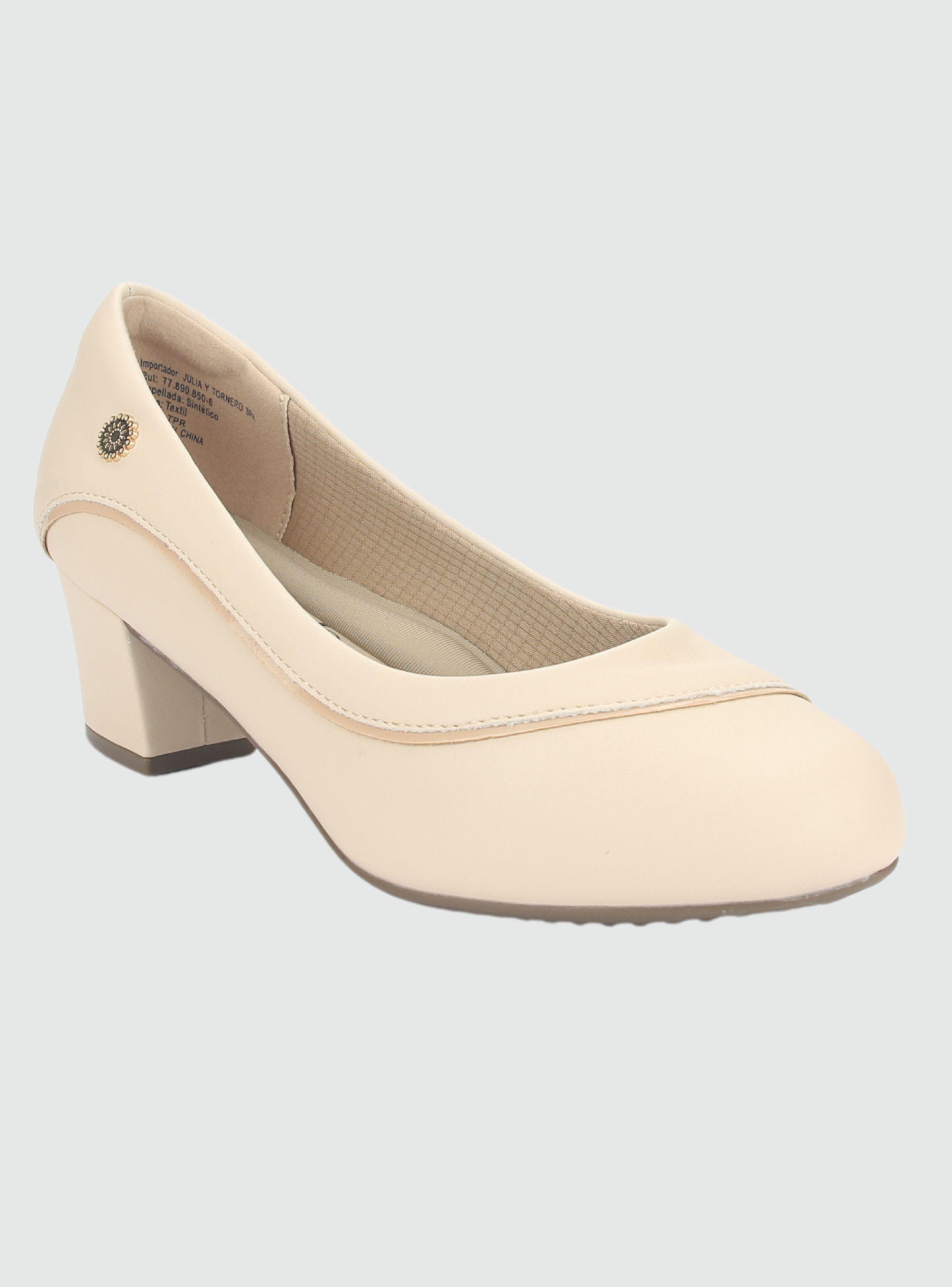 Zapato Chalada Mujer Flexi-48 Beige Casual-2