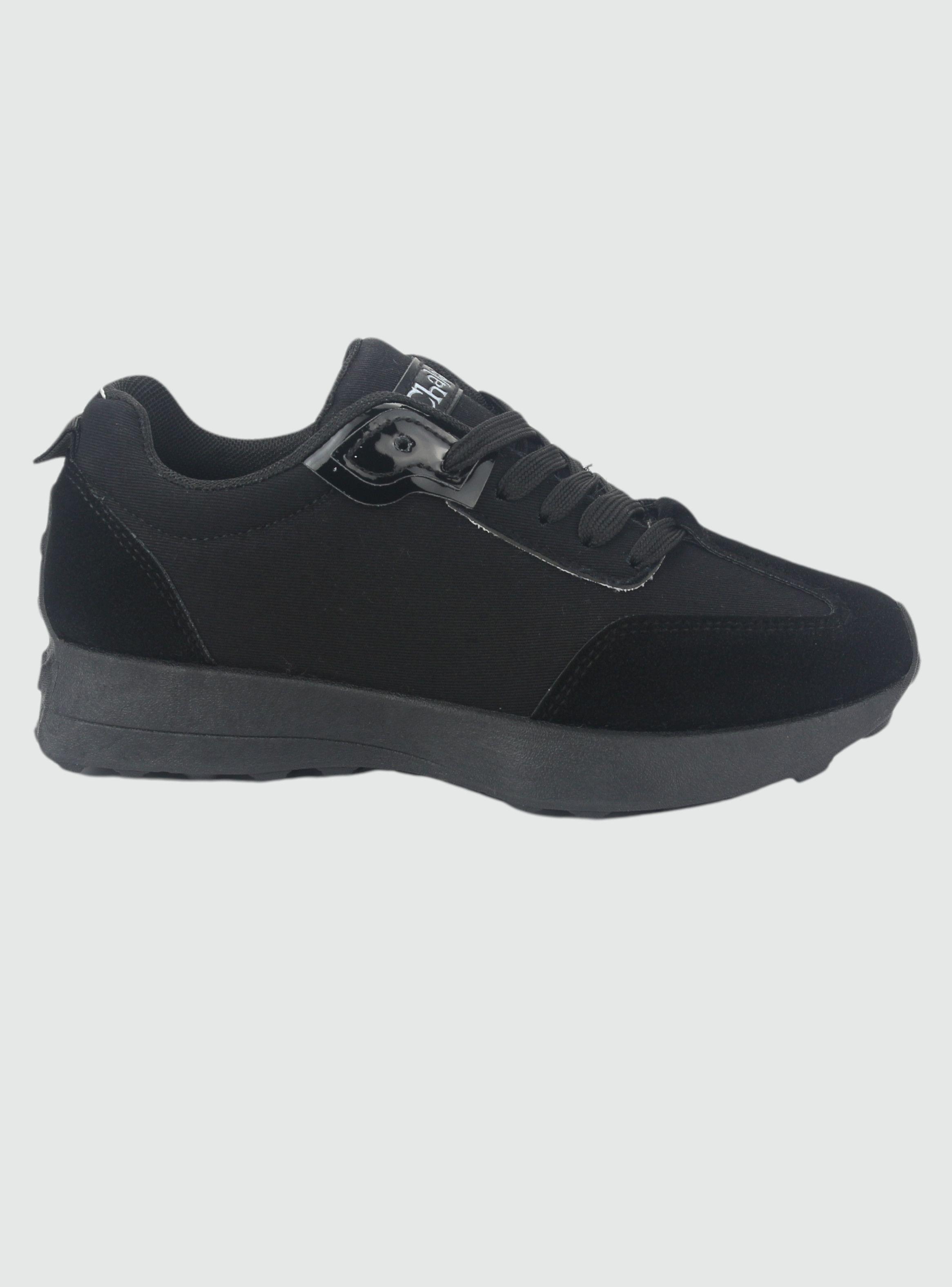 Zapatilla Chalada Mujer Flash-1 Negro Urbano-0