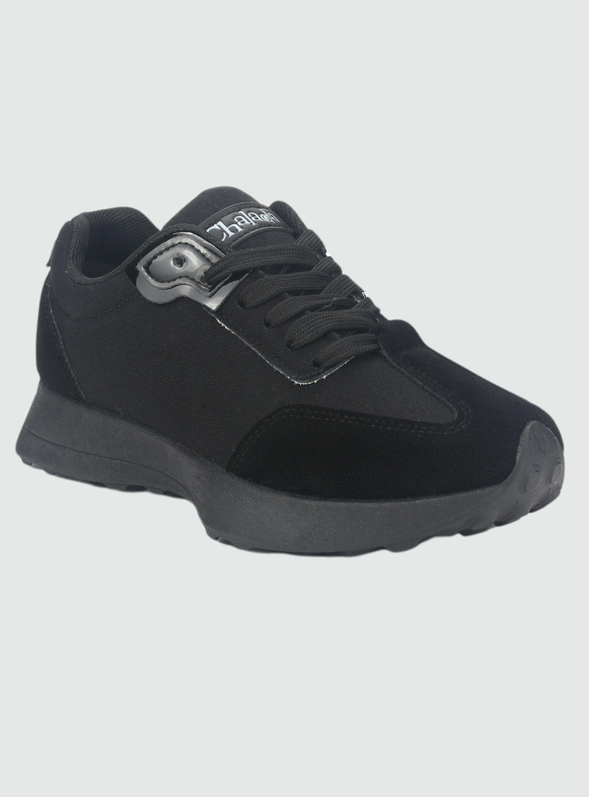 Zapatilla Chalada Mujer Flash-1 Negro Urbano-2