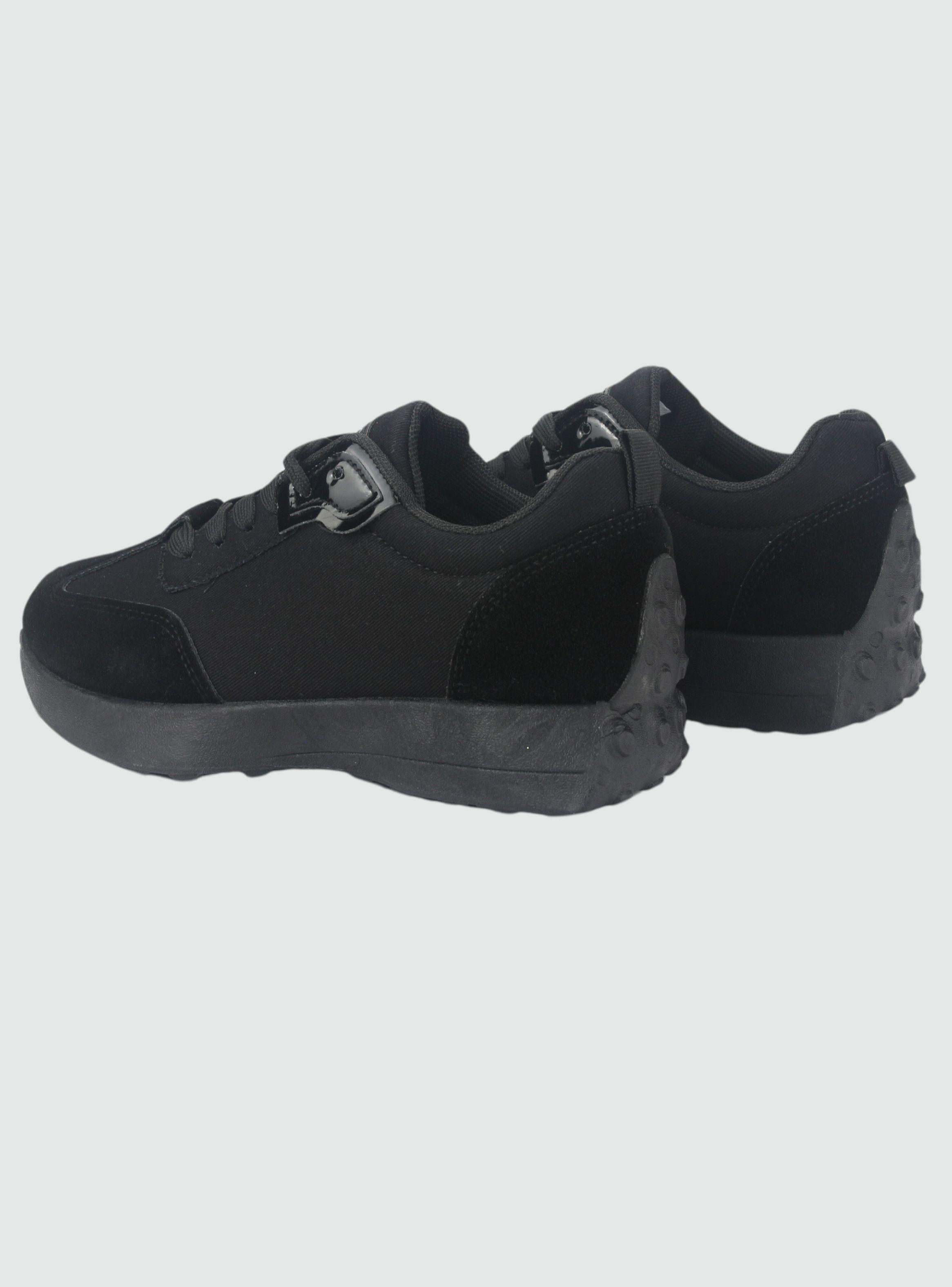 Zapatilla Chalada Mujer Flash-1 Negro Urbano-5