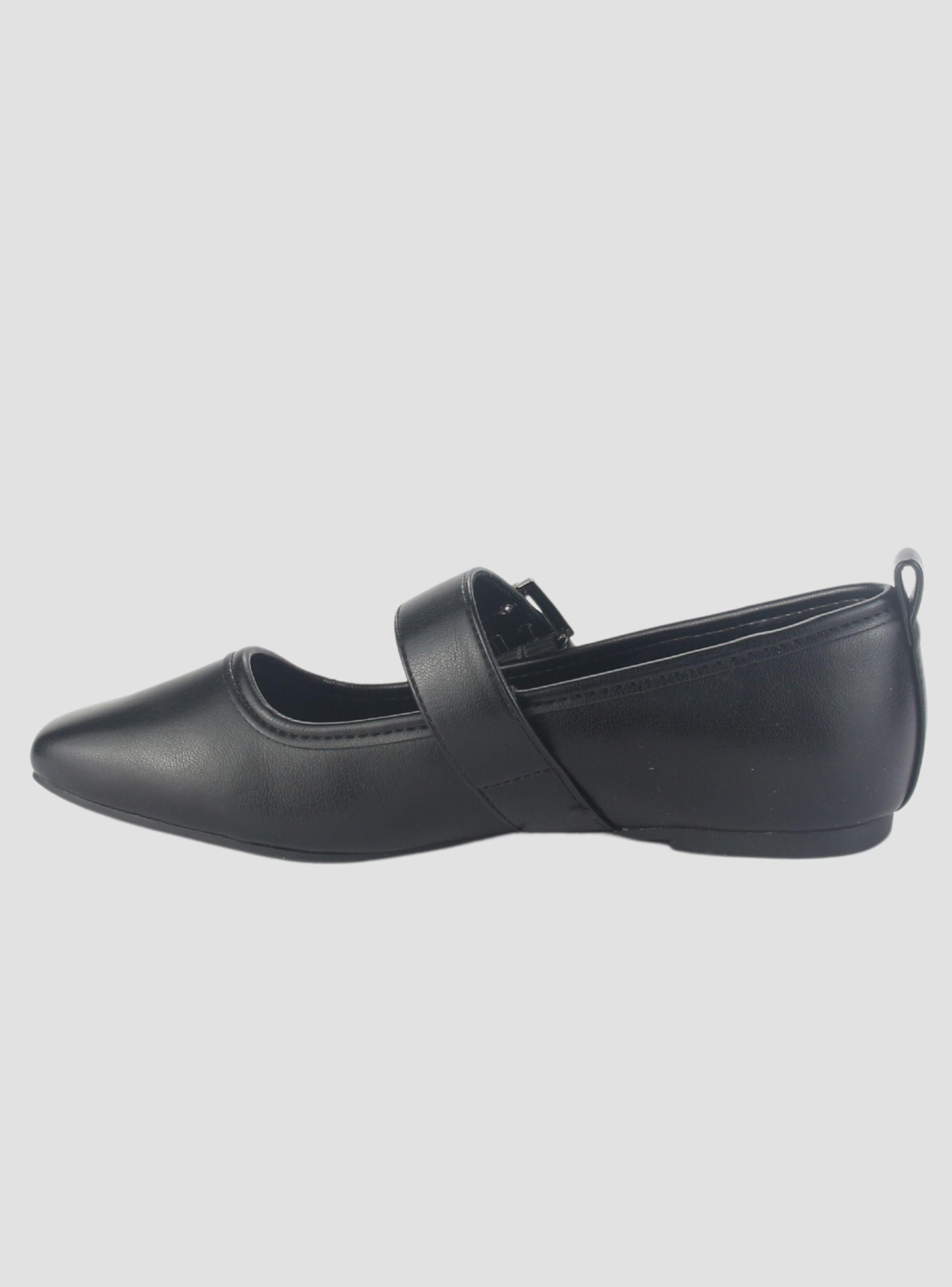 Zapato Chalada Mujer Corsa-2 Negro Casual-1