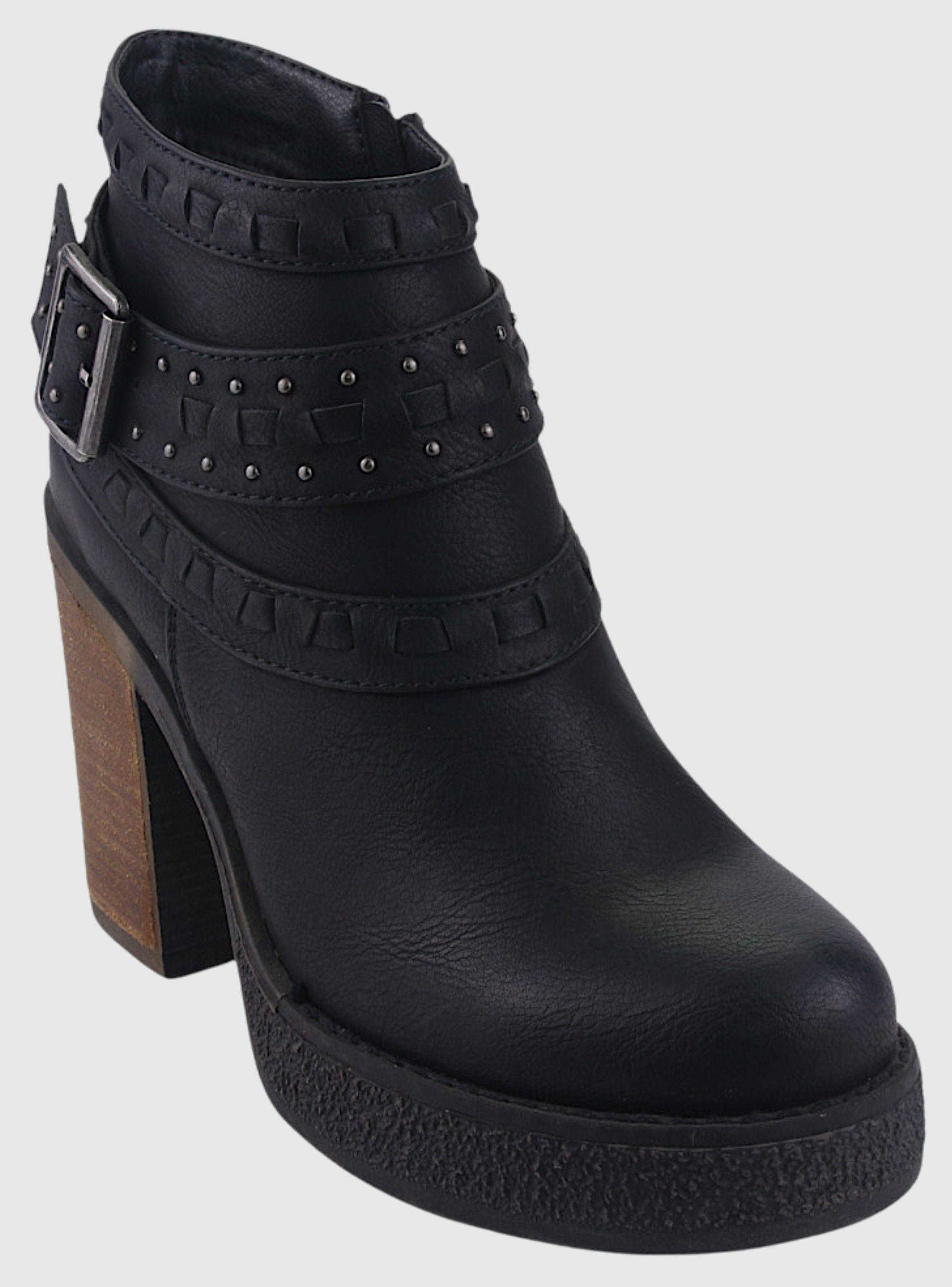 Botin Chalada Mujer Ella-10 Negro Casual-2