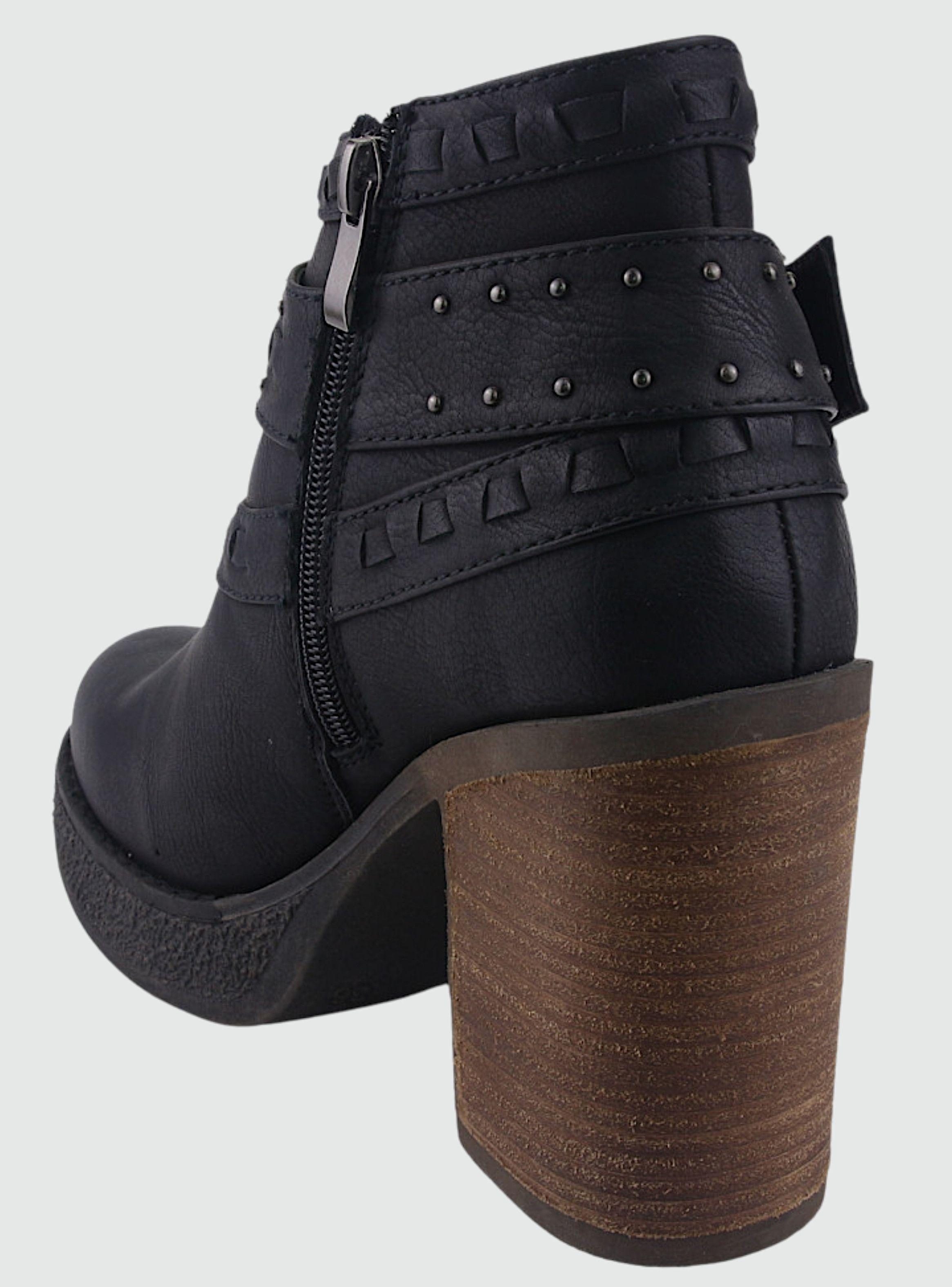 Botin Chalada Mujer Ella-10 Negro Casual-3