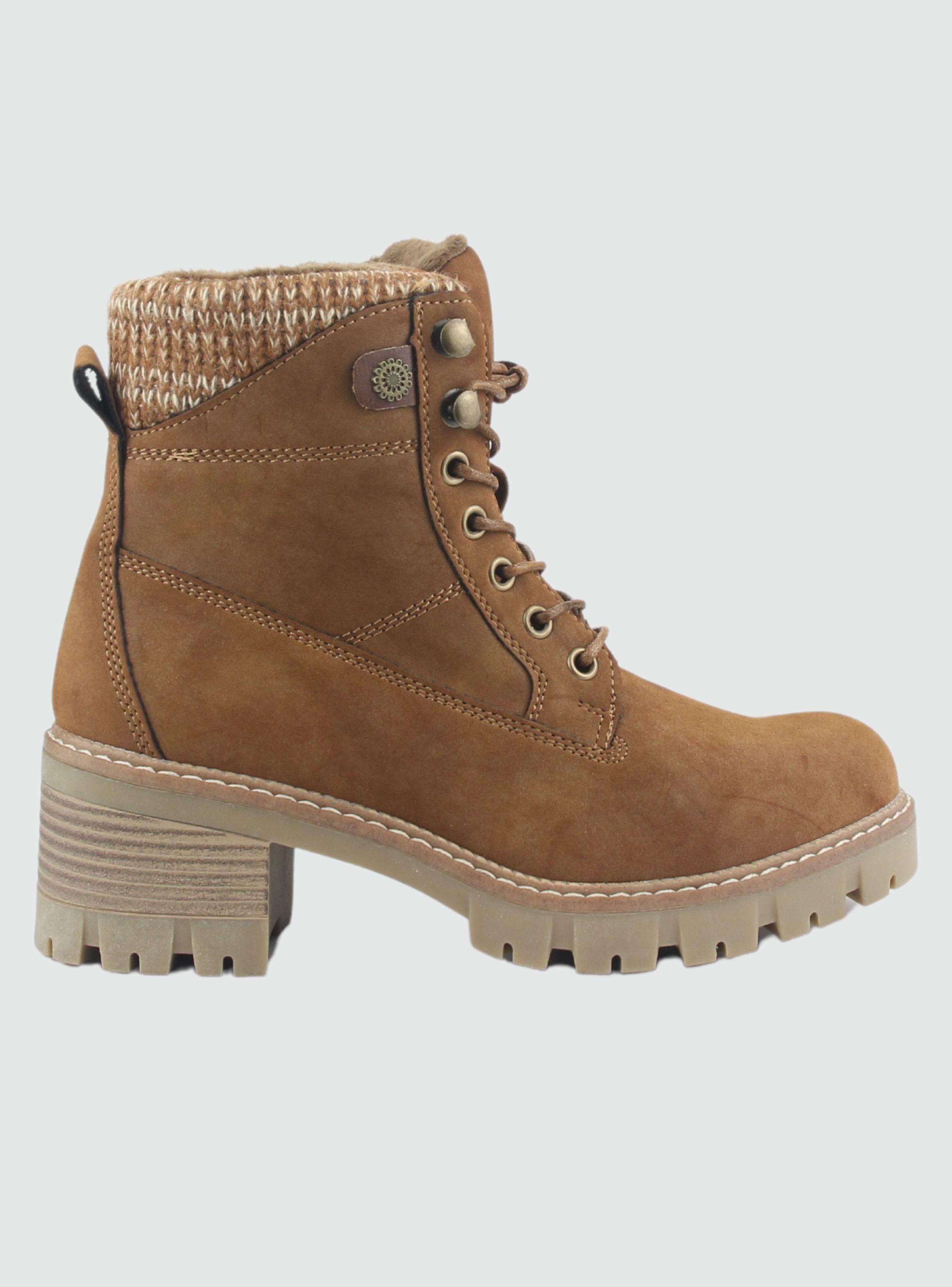Botin Chalada Mujer Sindy-1 Café Casual-0