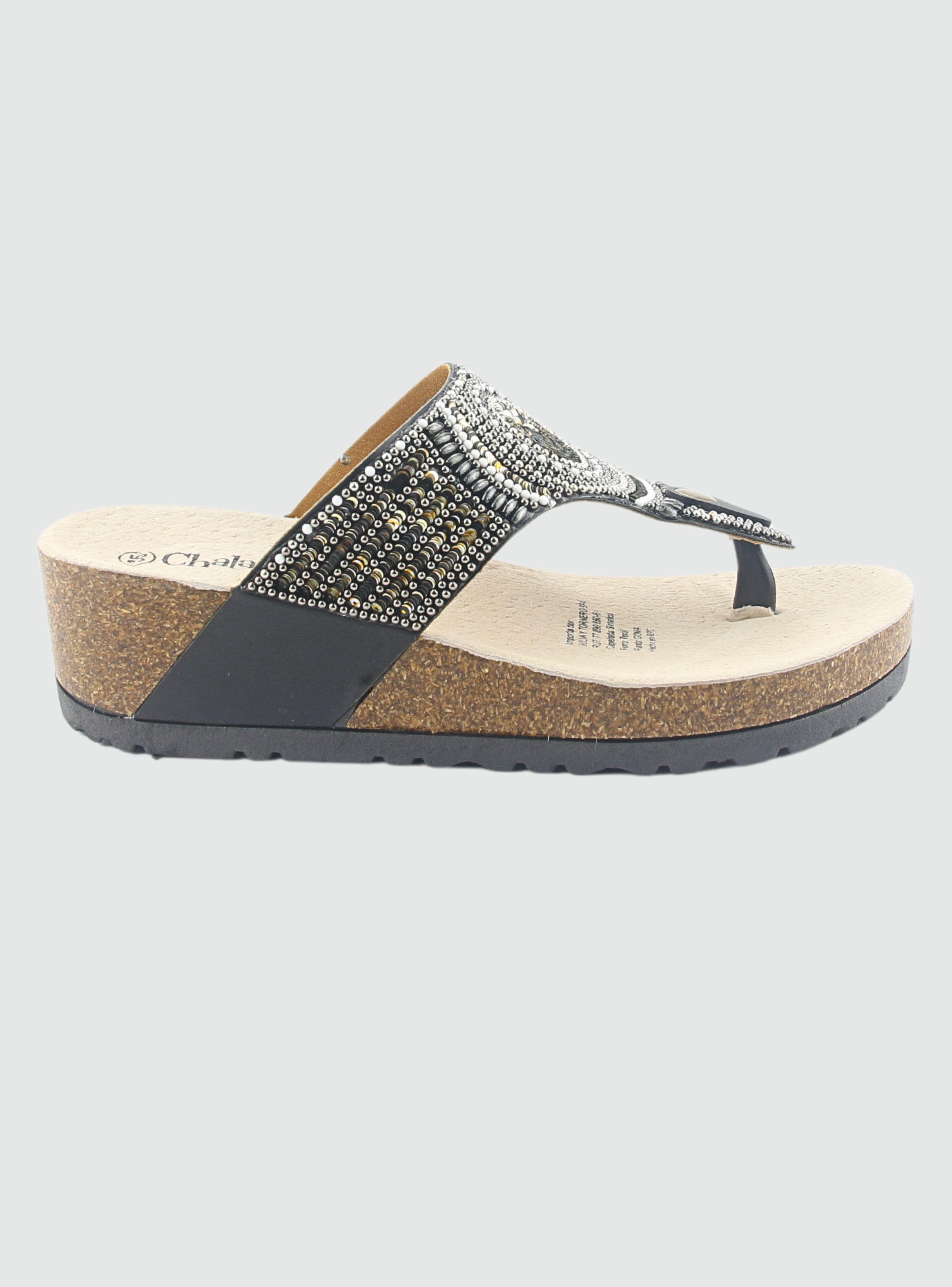 Sandalia Chalada Mujer Doit-10 Negro Casual-0