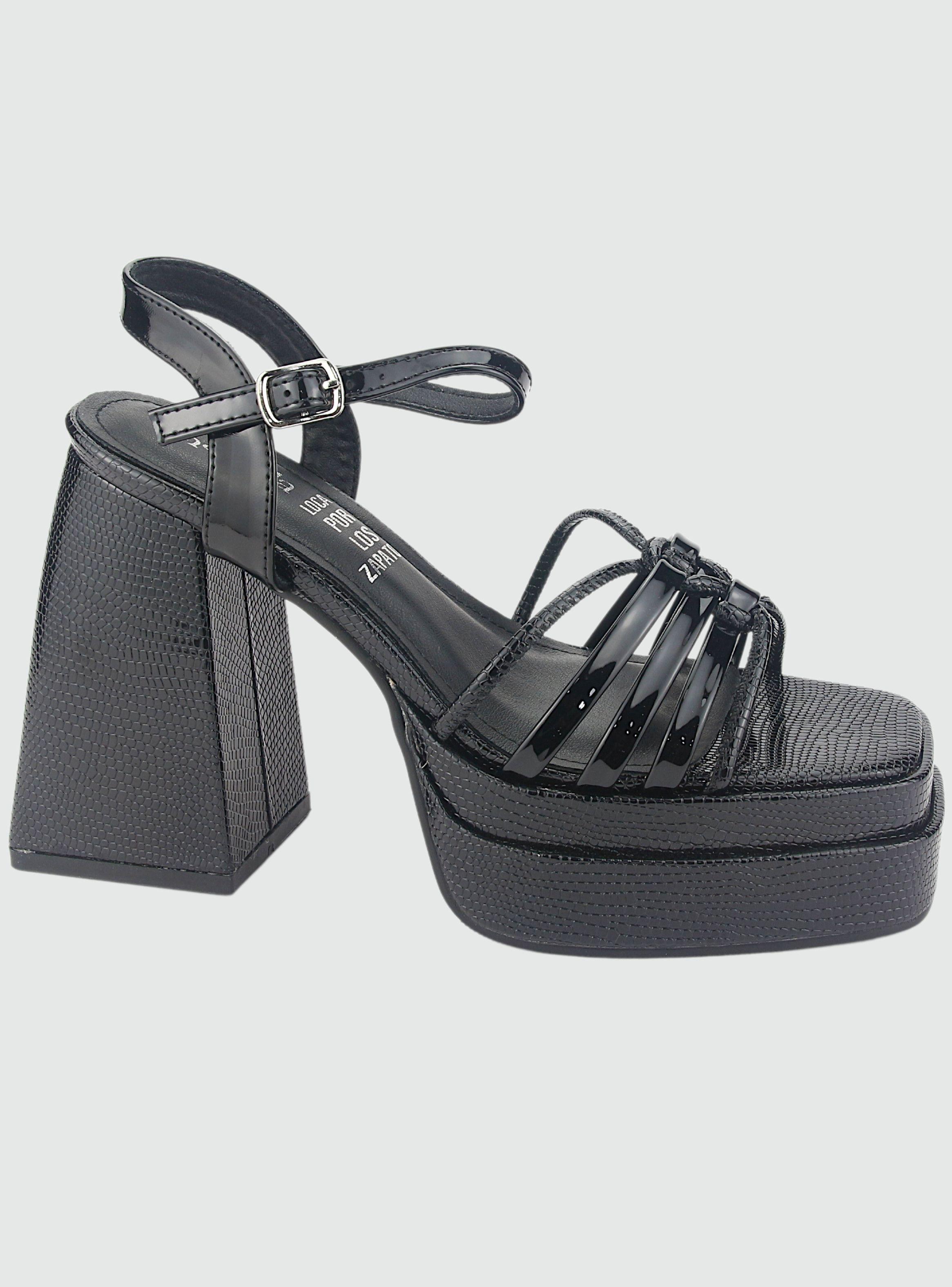 Sandalia Chalada Mujer Yaya-2 Negro Casual-0