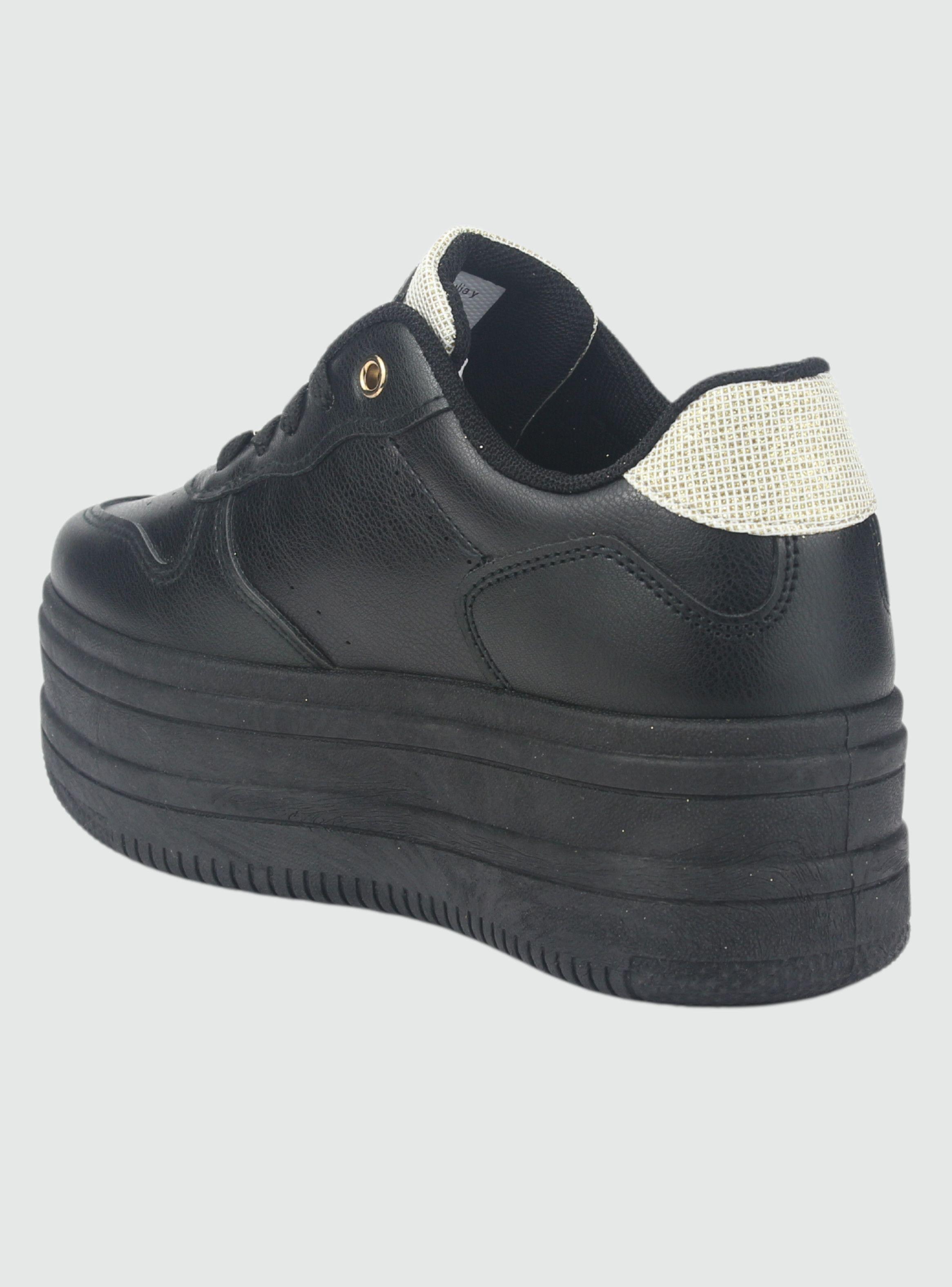 Zapatilla Chalada Mujer Matrix-1 Negro Urbano-3