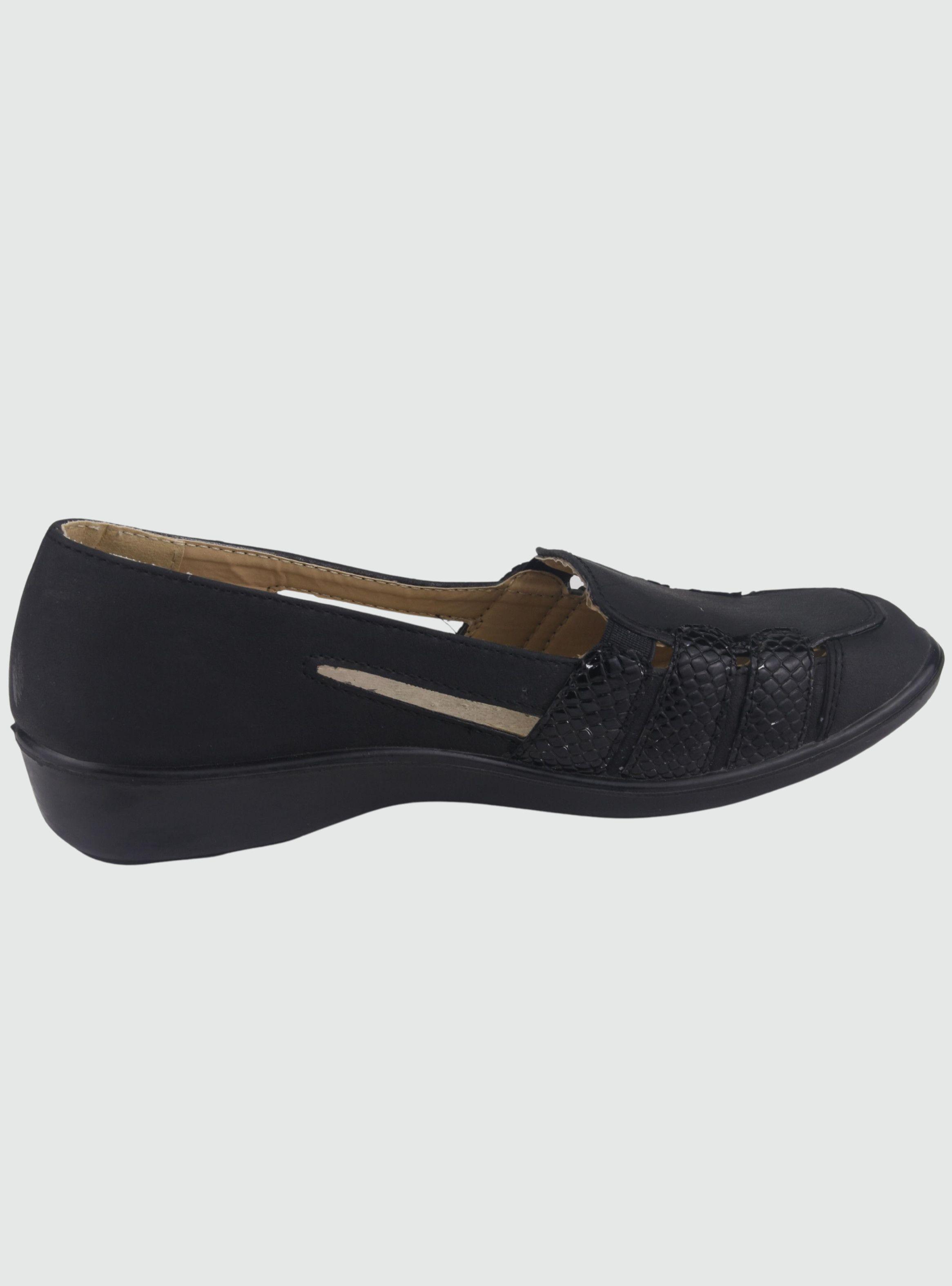 Zapato Chalada Mujer Deco-2 Negro Comfort-0