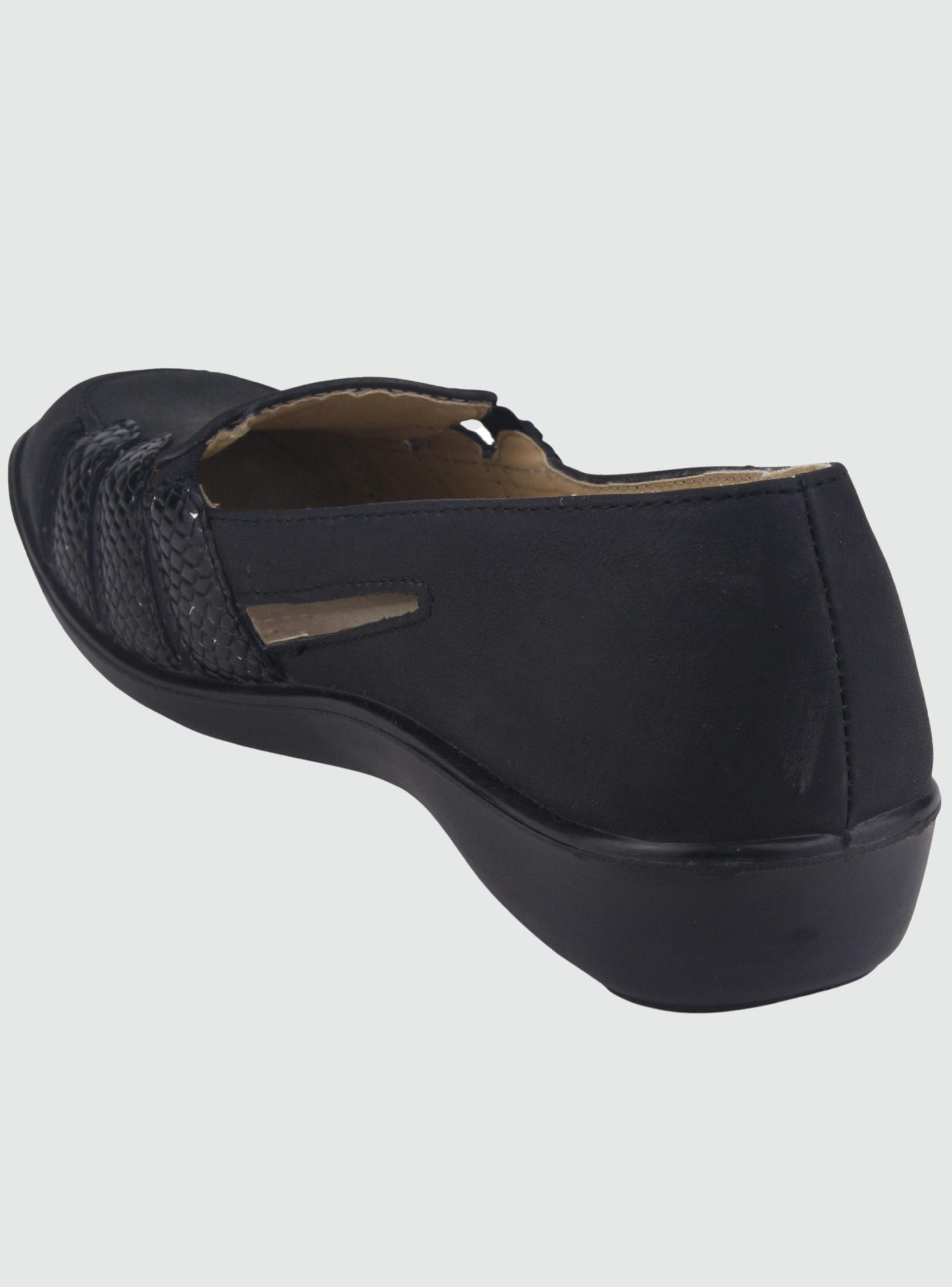 Zapato Chalada Mujer Deco-2 Negro Comfort-2