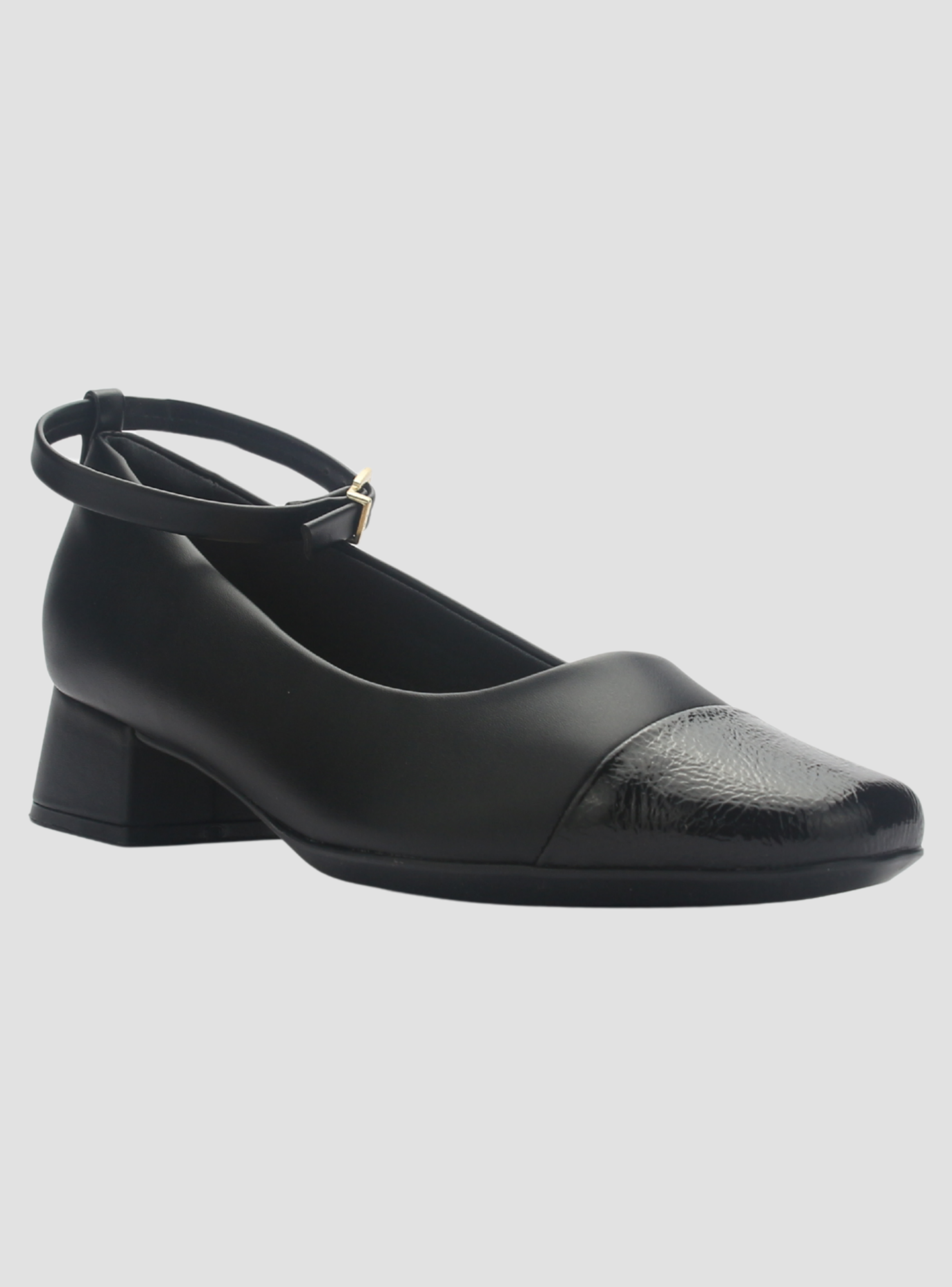 Zapato Mujer Negro Comfortflex 2595403 Casual-2