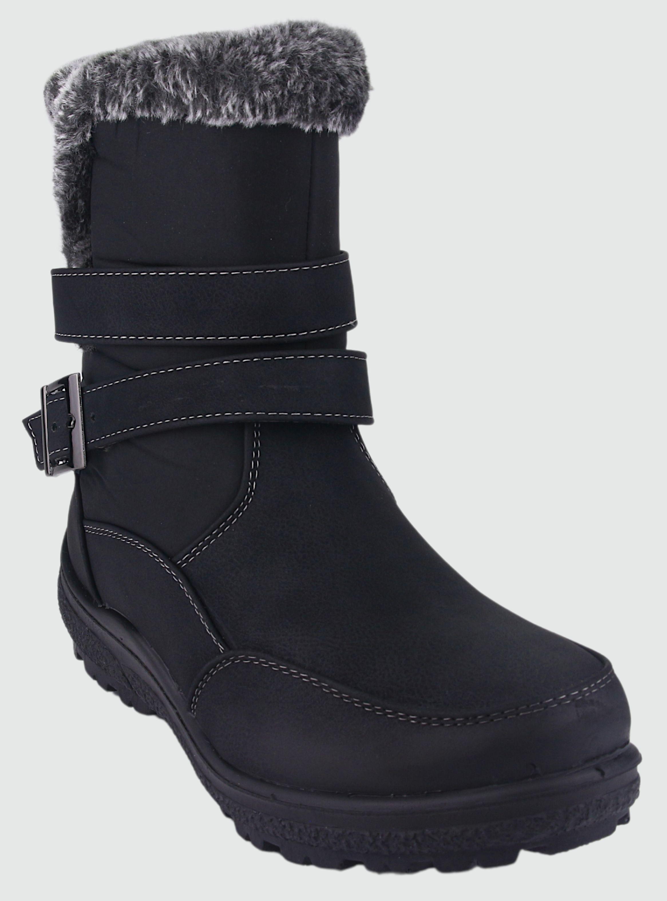 Botin Chalada Mujer Winter-7 Negro Casual-2