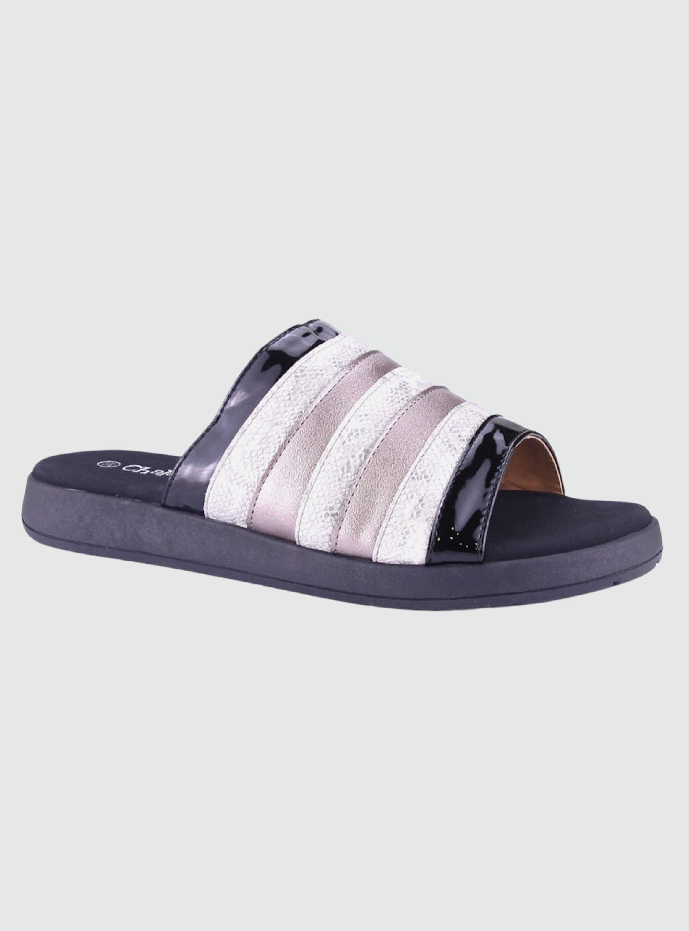 Sandalia Chalada Mujer Piar-2 Negro Casual-0