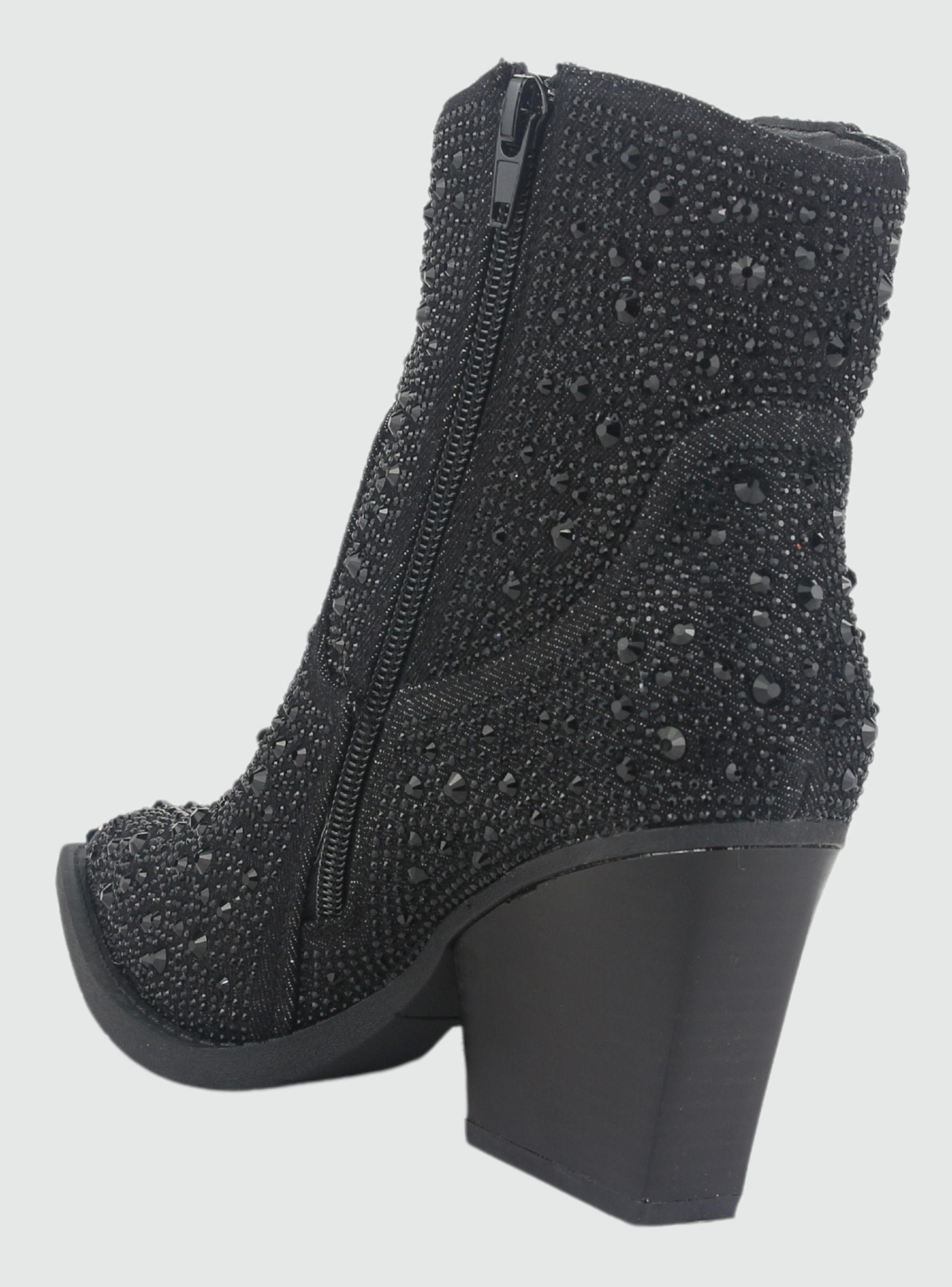 Botin Chalada Mujer Wayra-1 Negro Casual-3