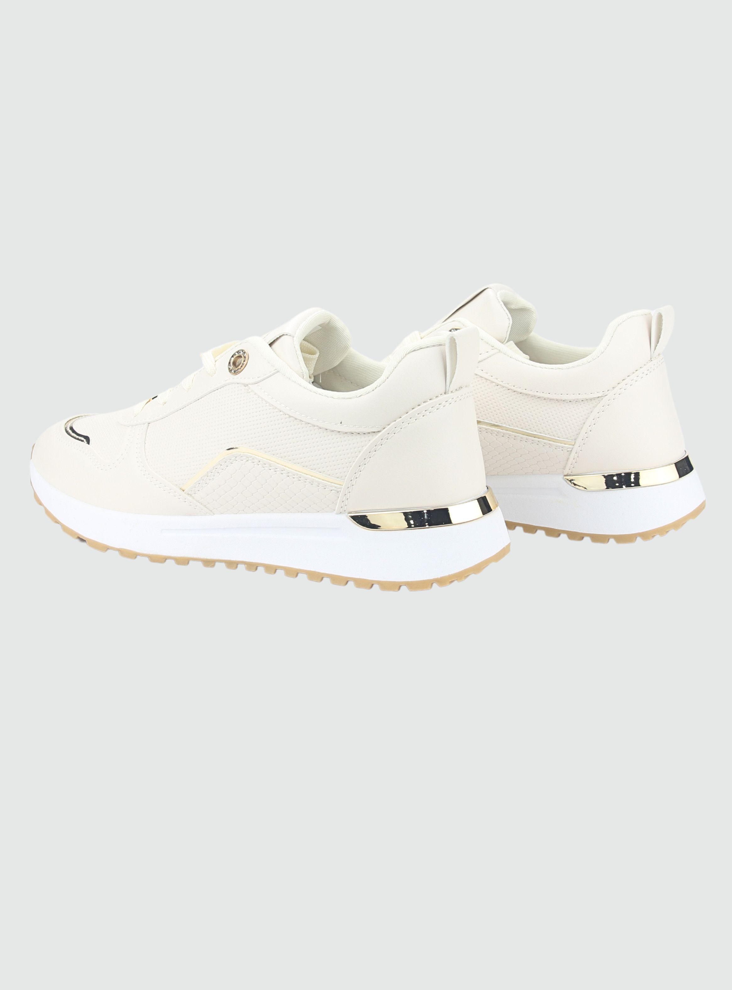 Zapatilla Chalada Mujer Fly-1 Beige Urbano-5