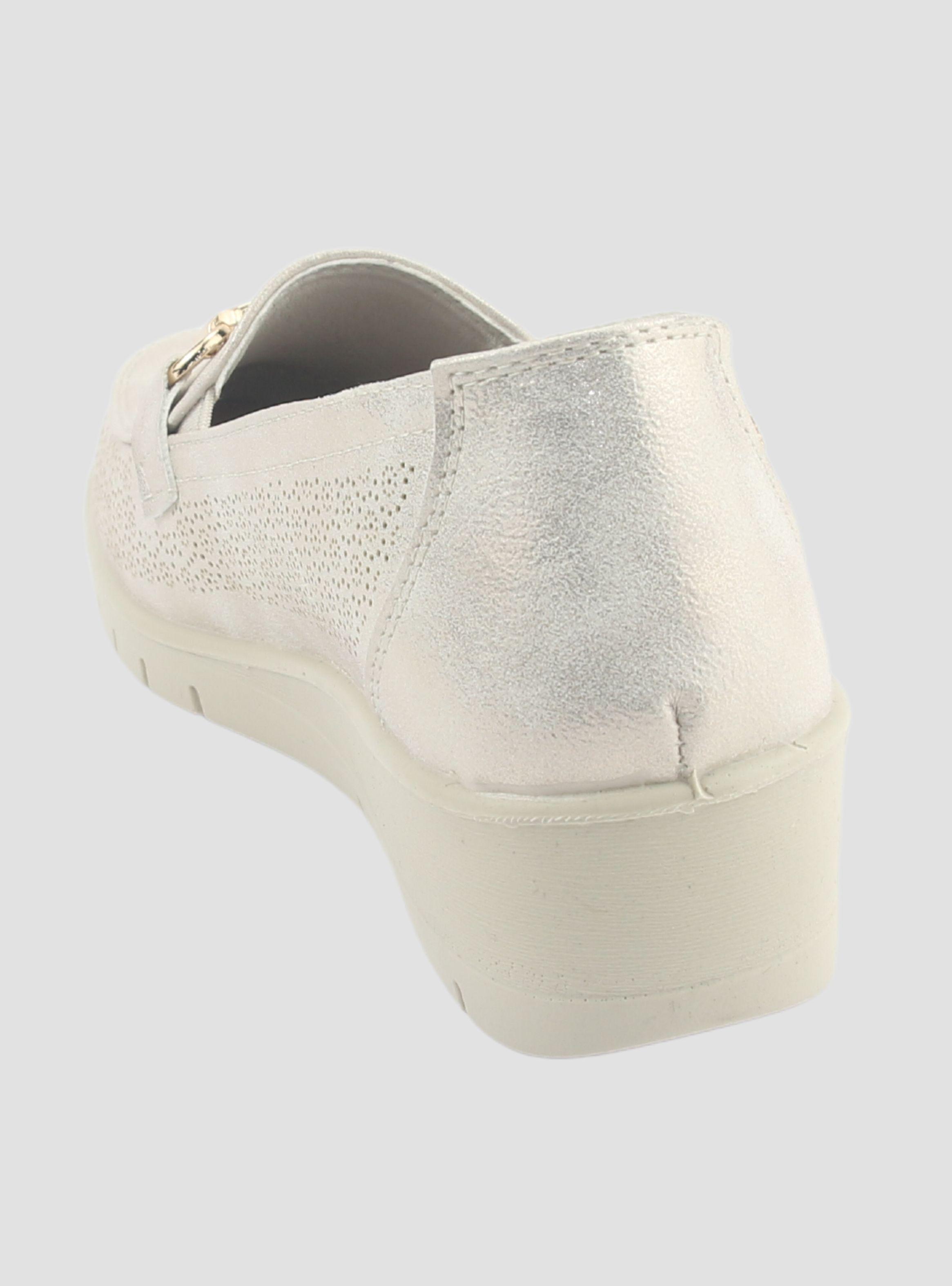 Mocasin Chalada Mujer Cona-2 Dorado Casual-3