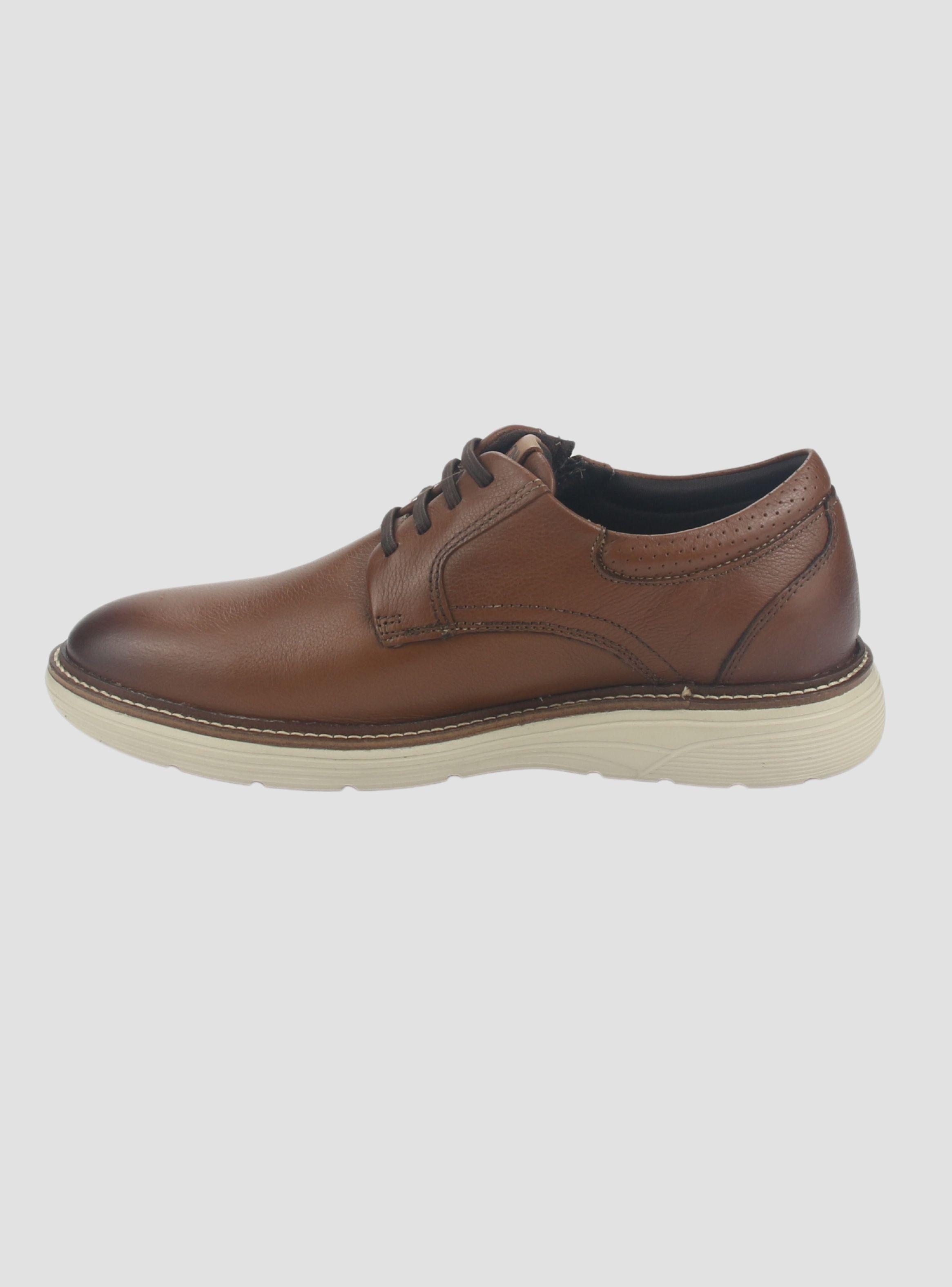 Zapato Ferracini Hombre 4565 Café Casual-1