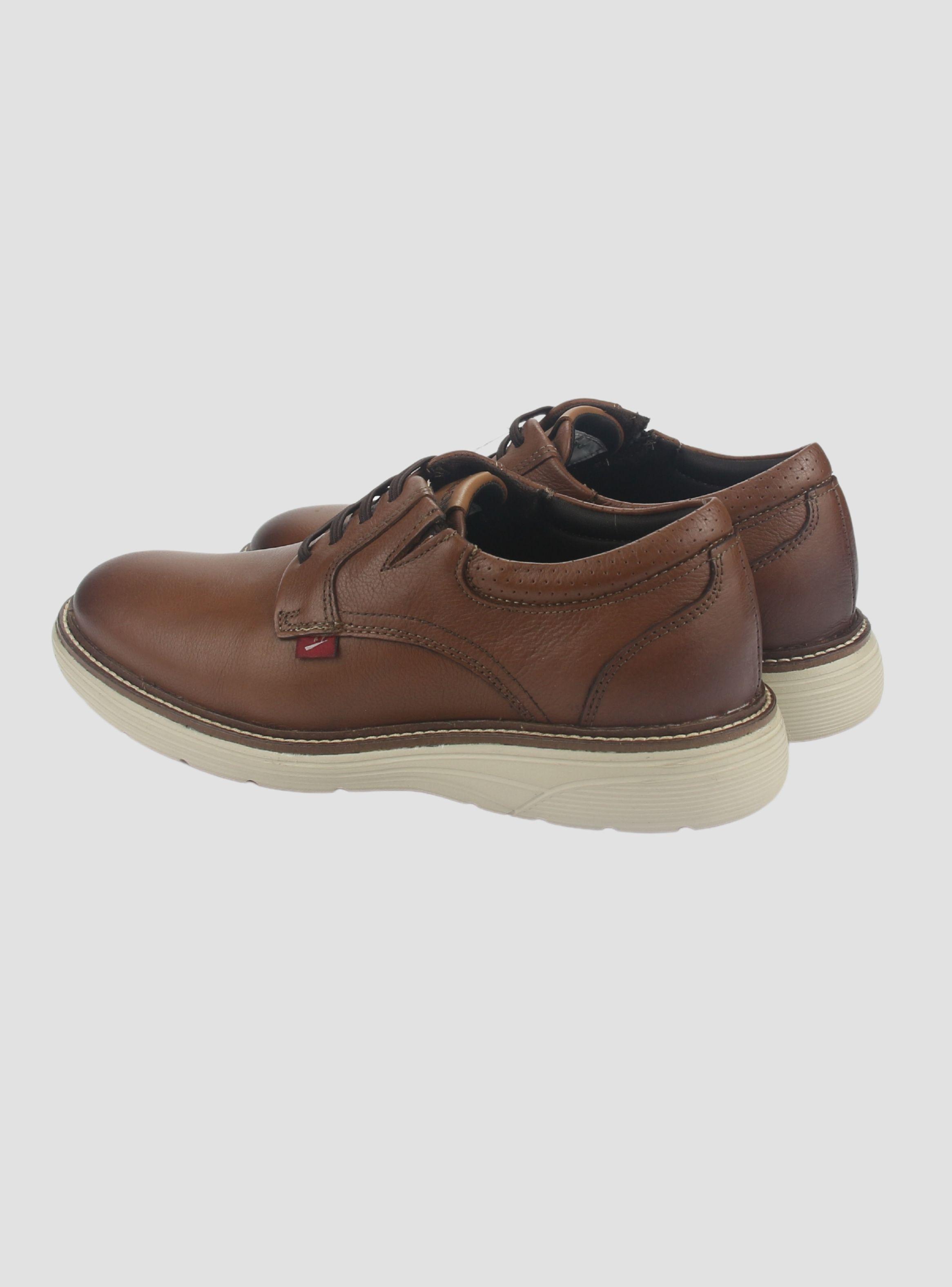 Zapato Ferracini Hombre 4565 Café Casual-5