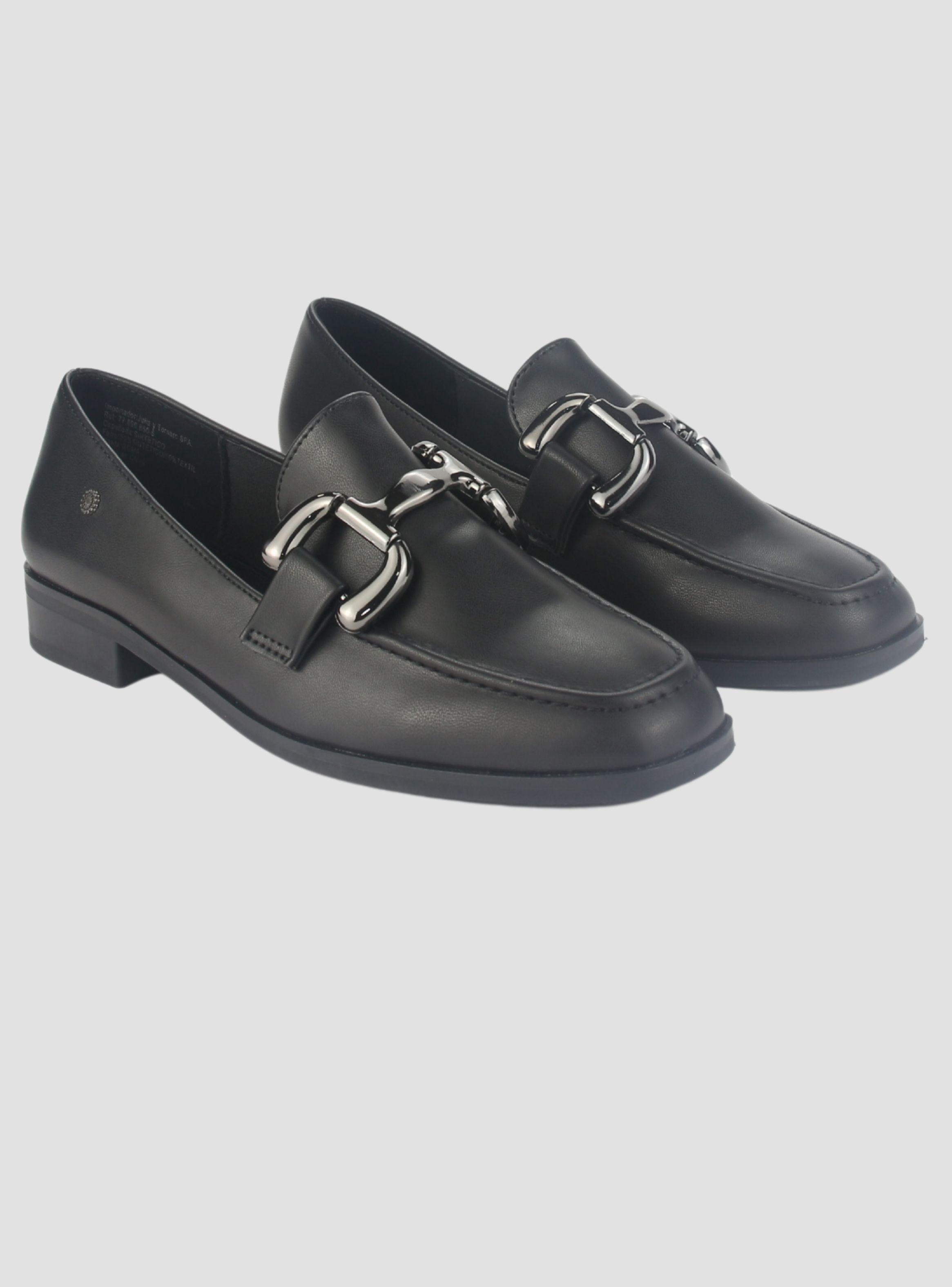 Mocasin Chalada Mujer Sleep-30 Negro Casual-2