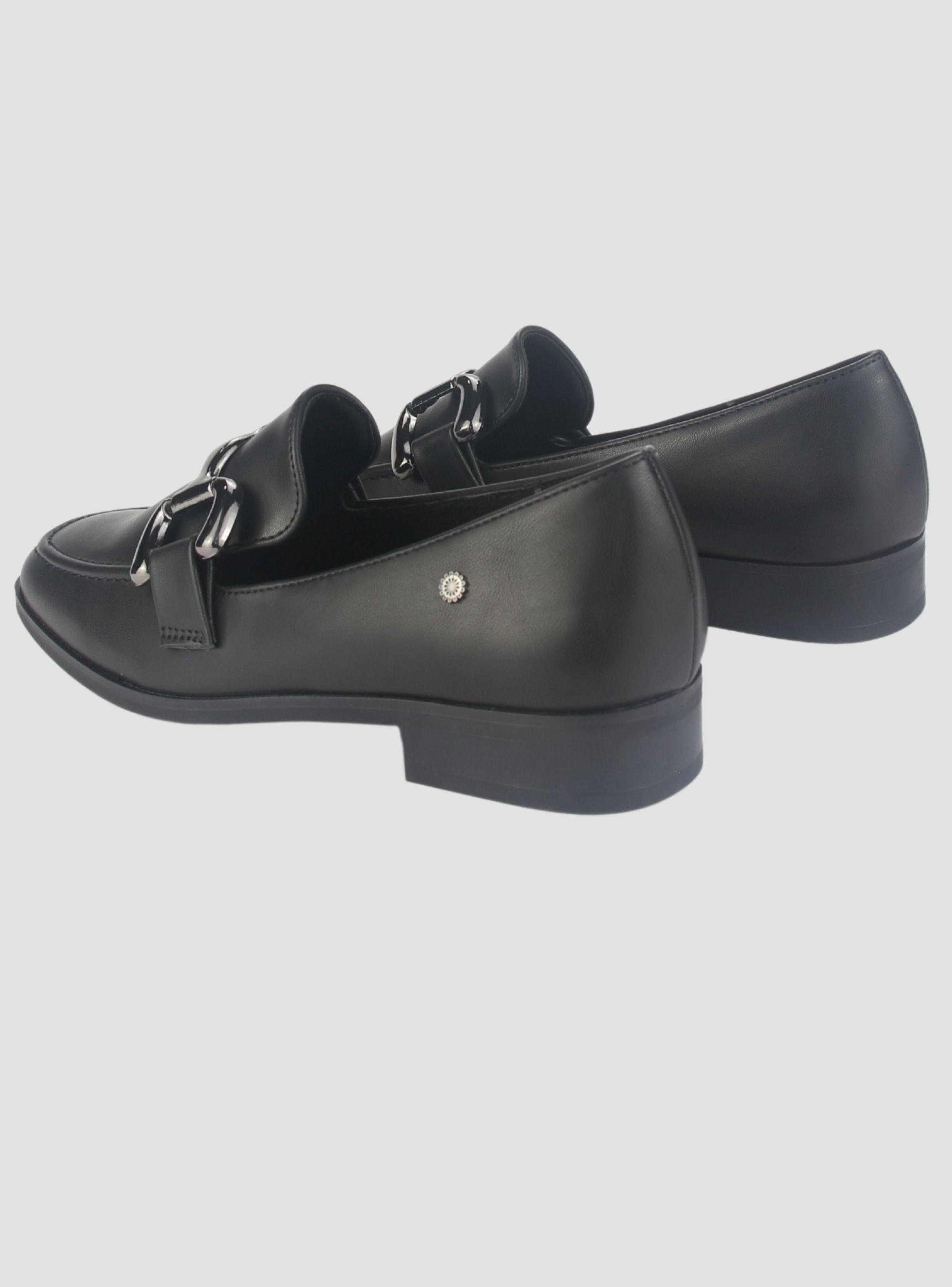 Mocasin Chalada Mujer Sleep-30 Negro Casual-3