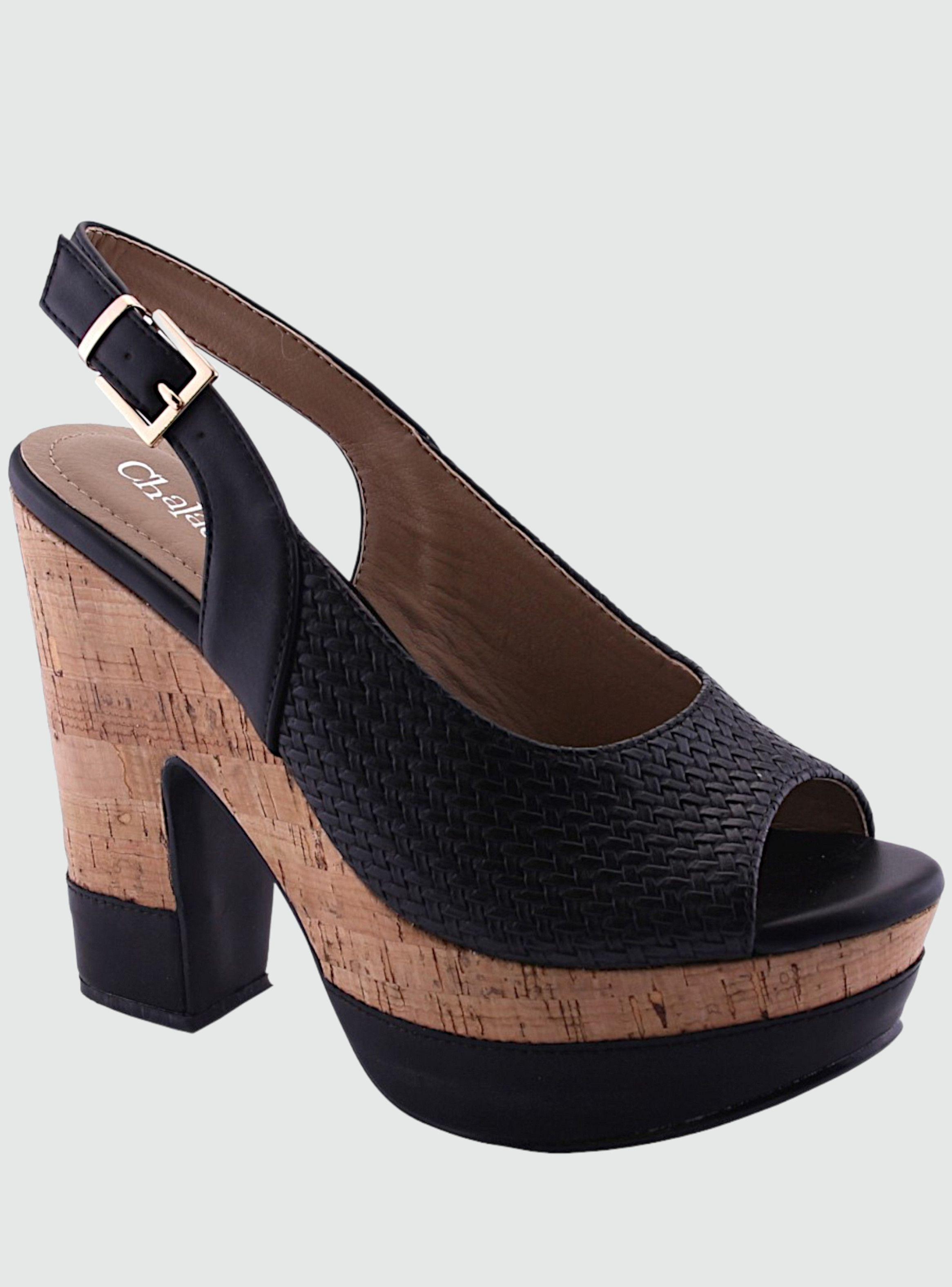 Sandalia Chalada Mujer Fatto-4 Negro Moda-0