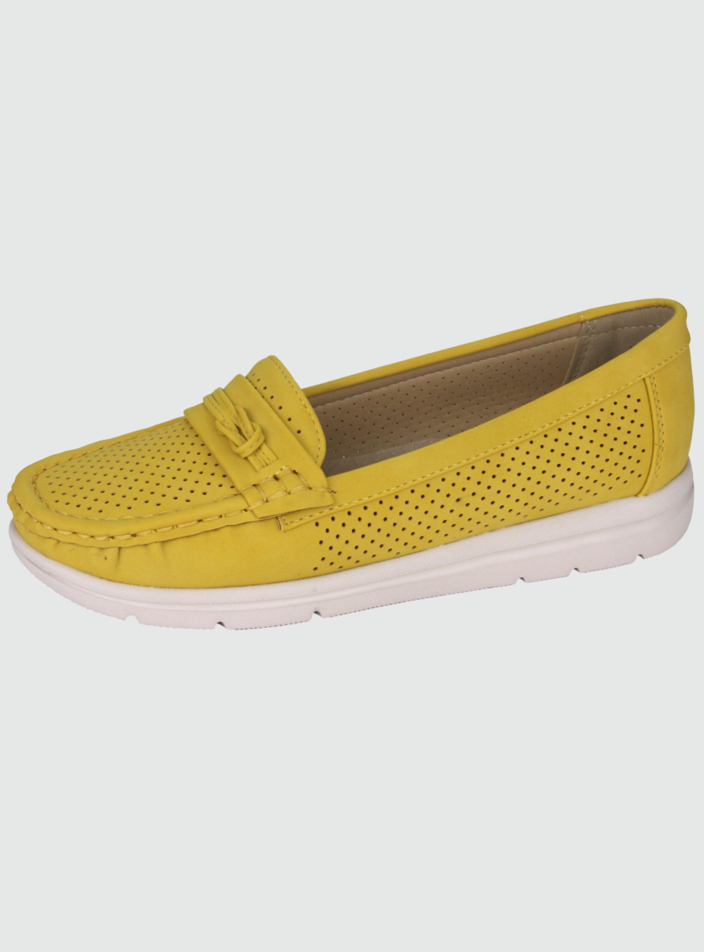 Zapato Chalada Mujer Judy-2 Mostaza Casual-1