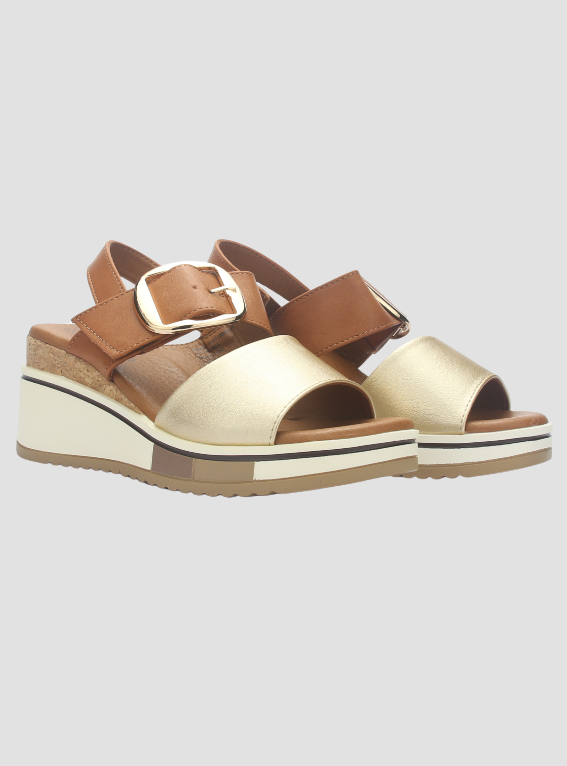 Sandalia Mujer Chalada Monaco-1 Dorado Casual-6