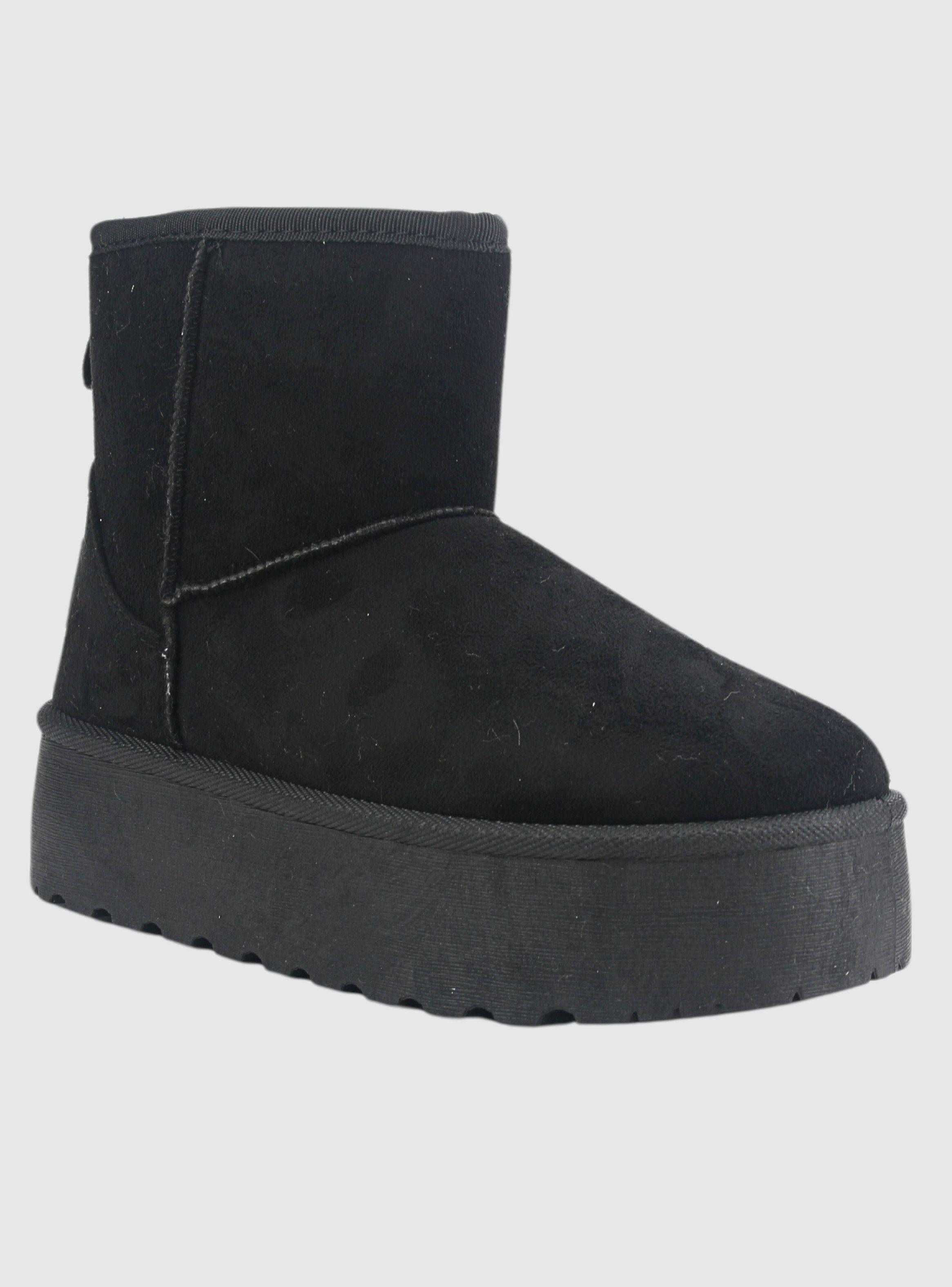 Botin Chalada Mujer Pinguih-2 Negro Comfort-2