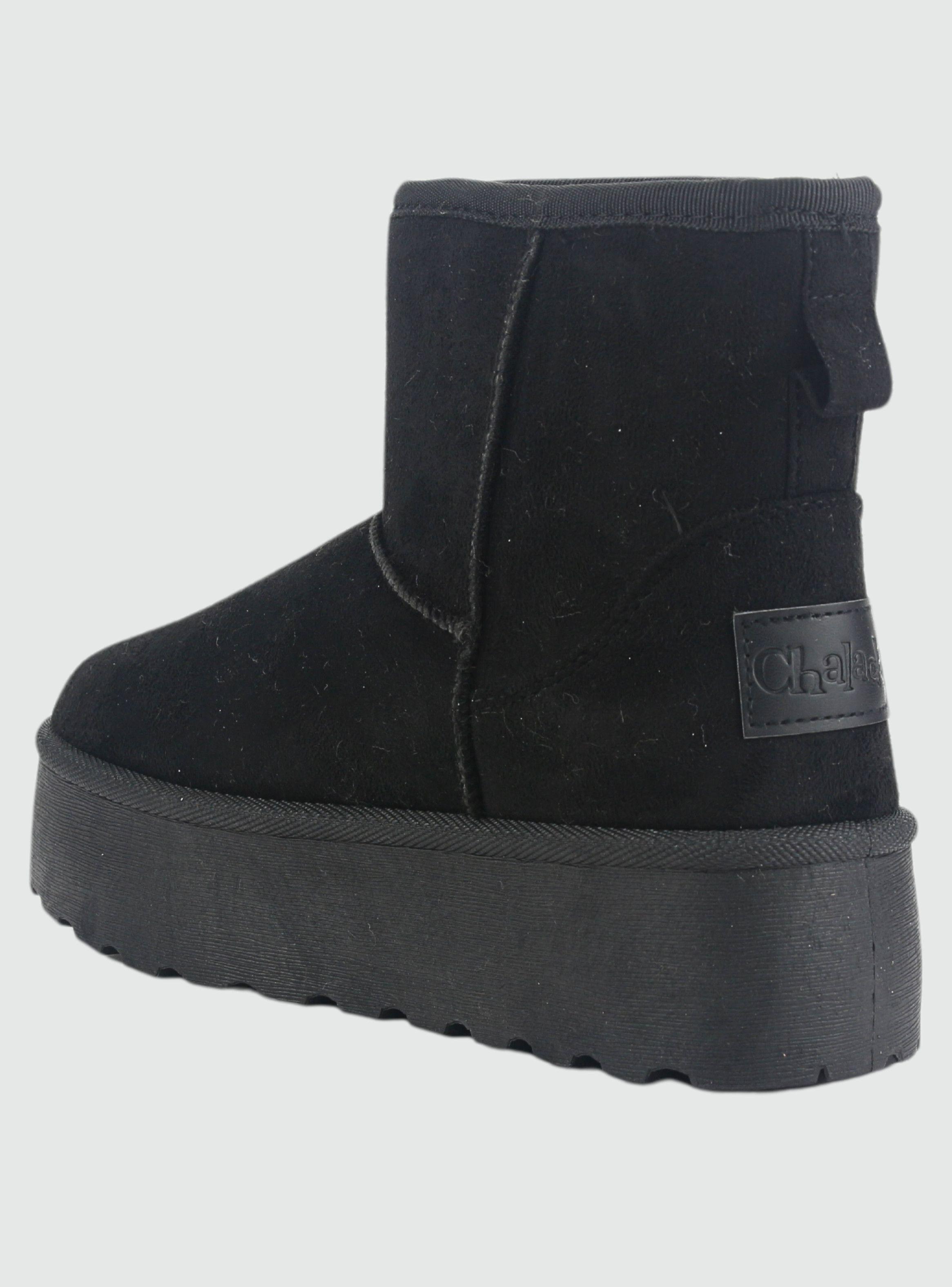 Botin Chalada Mujer Pinguih-2 Negro Comfort-3