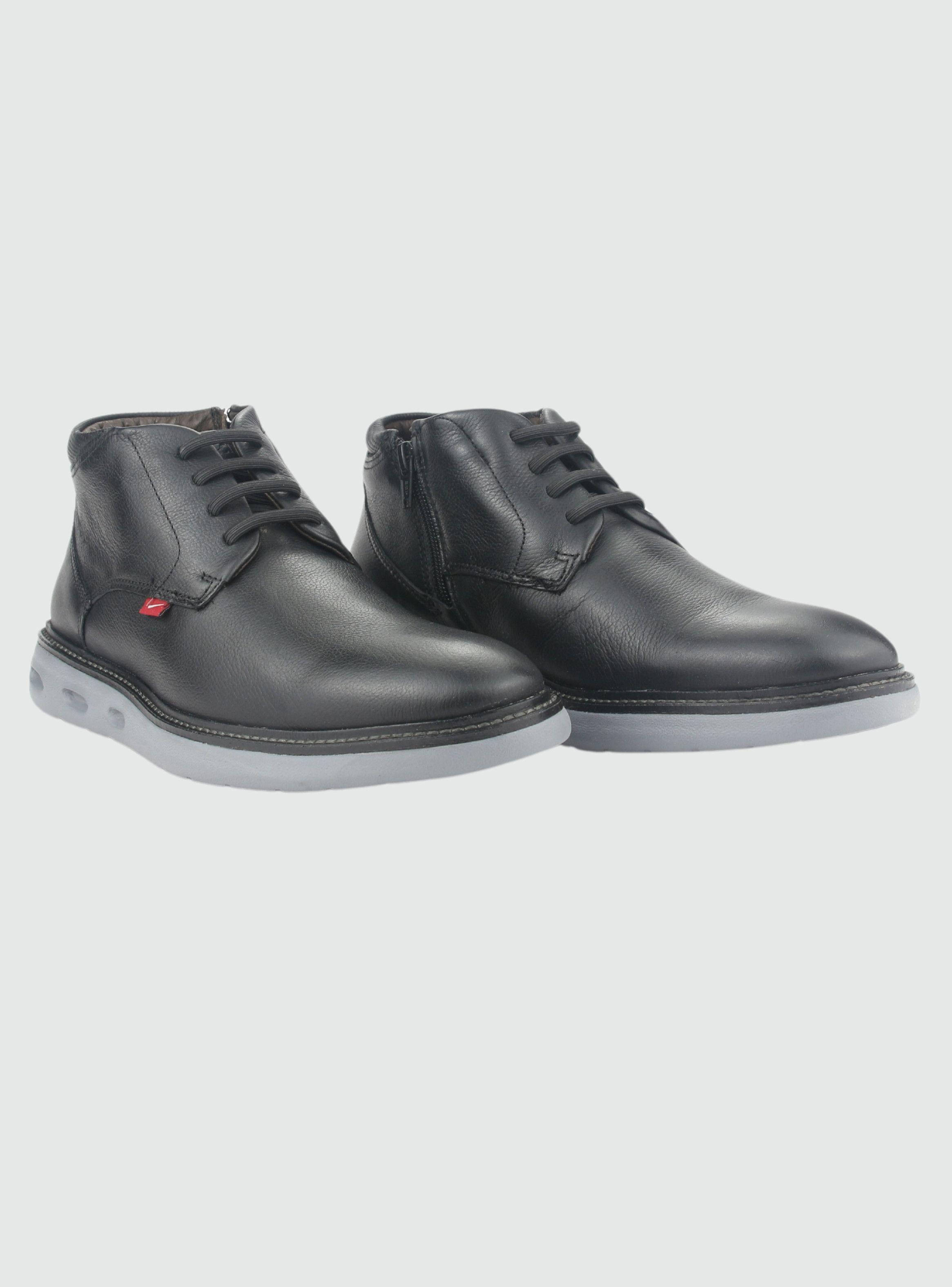 Botin Ferracini Hombre 4162 Hannover Negro Casual-4