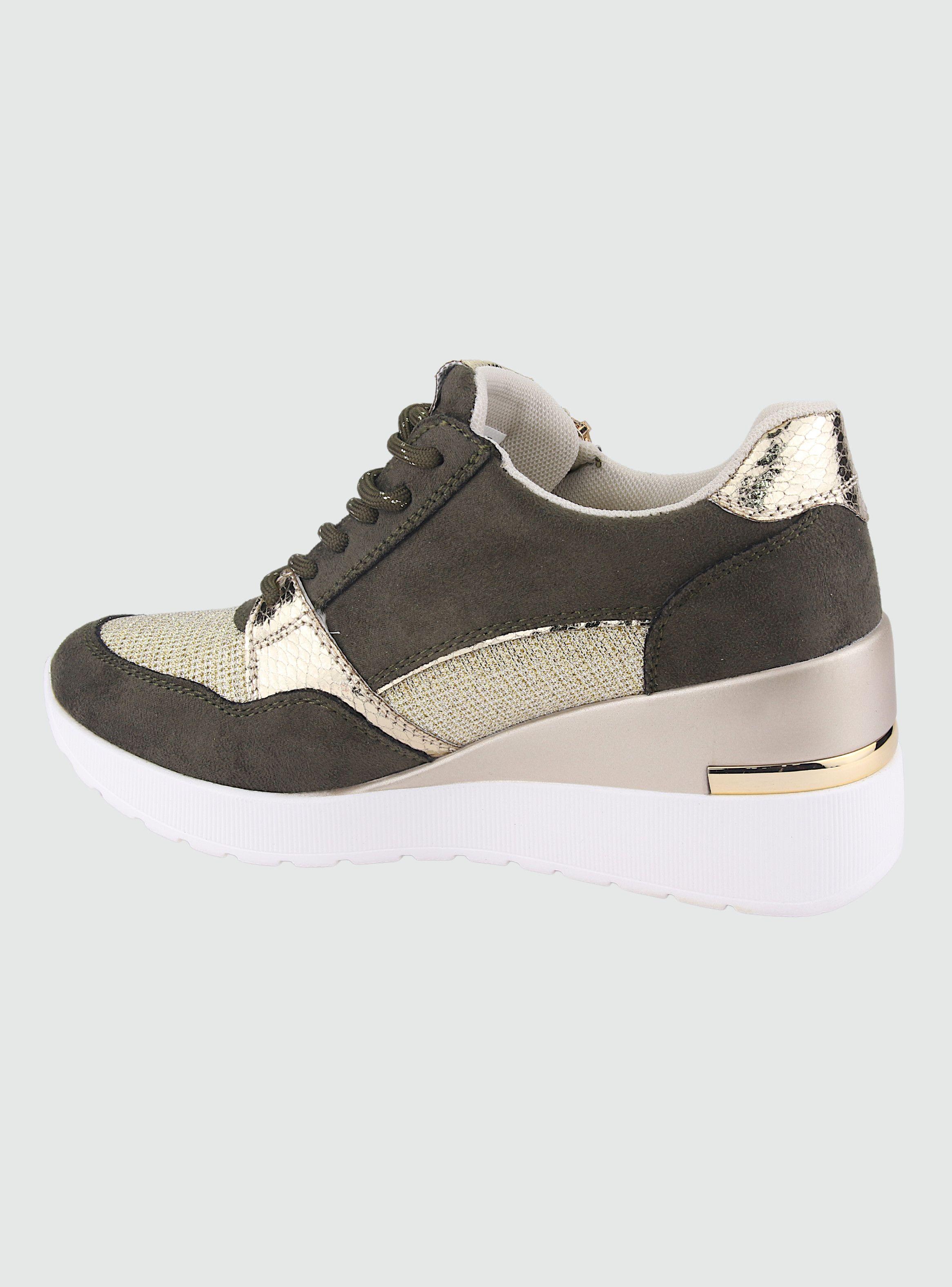 Zapatilla Chalada Mujer Bolden-5 Verde Urbano-1