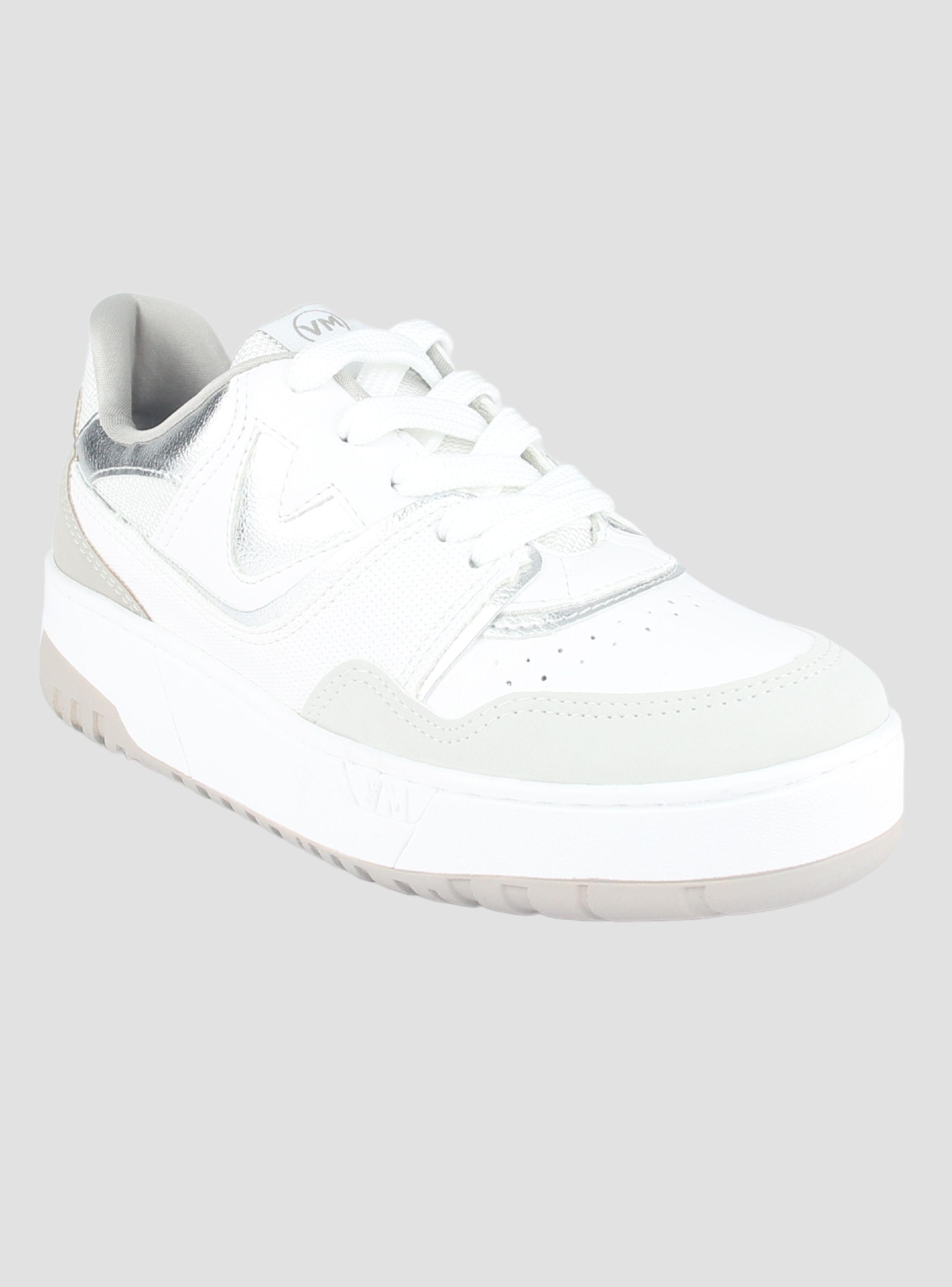 Zapatilla Via Marte Mujer 042-001-02 Blanco Casual-4
