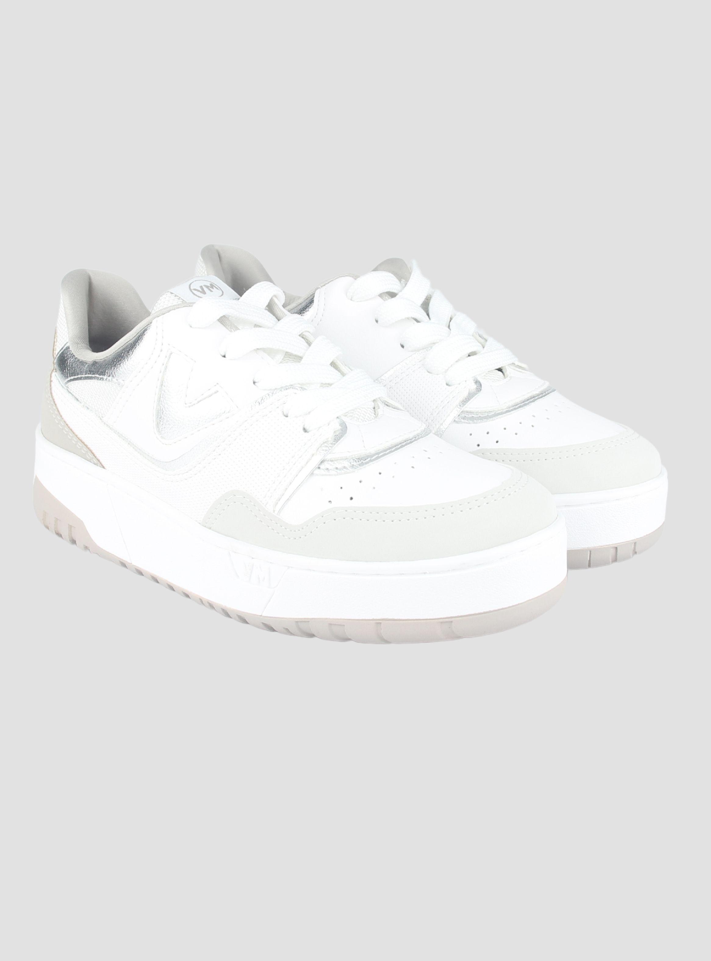 Zapatilla Via Marte Mujer 042-001-02 Blanco Casual-8