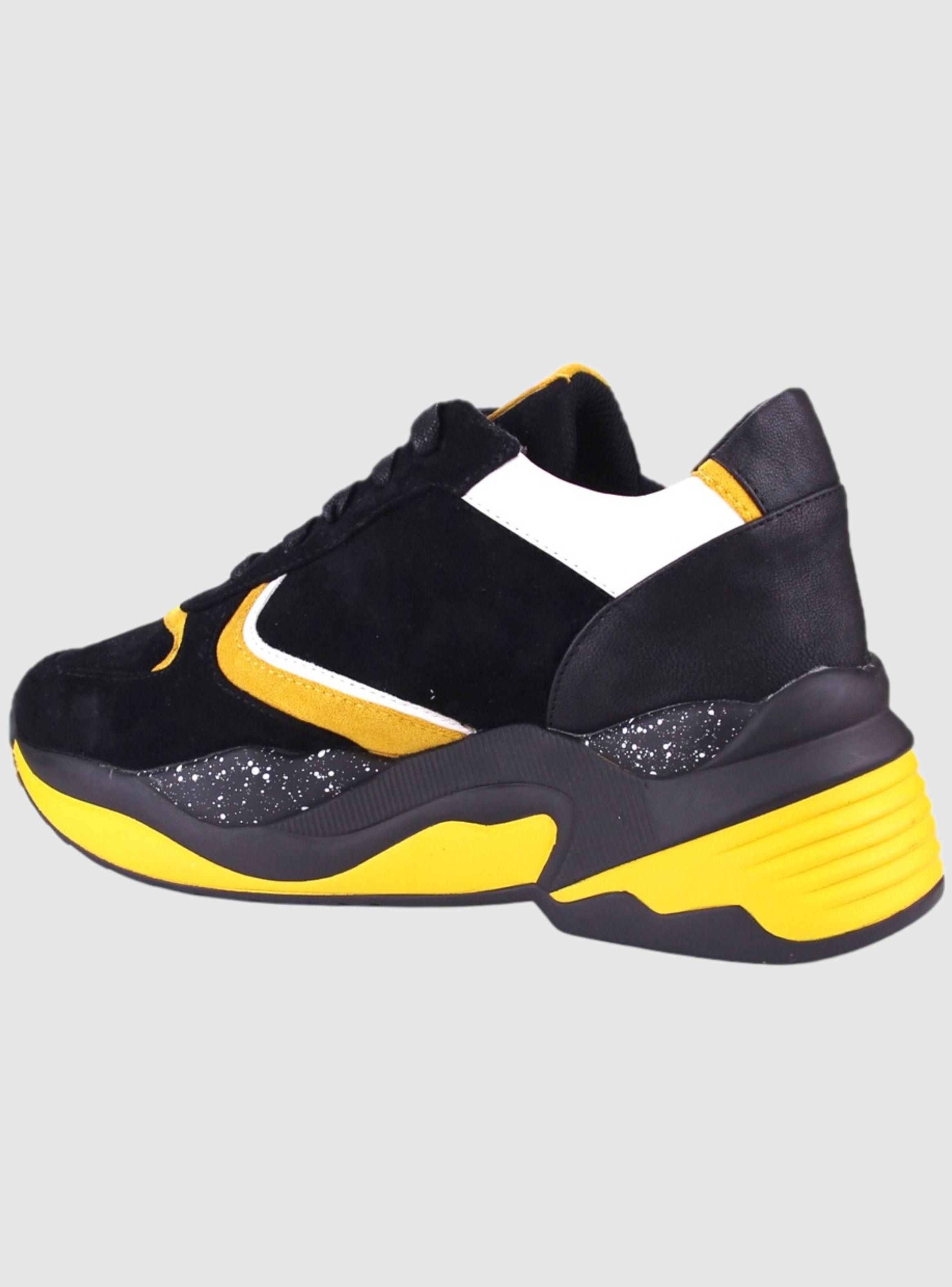 Zapatilla Funway Mujer Whorholl-27 Negro Urbano-1