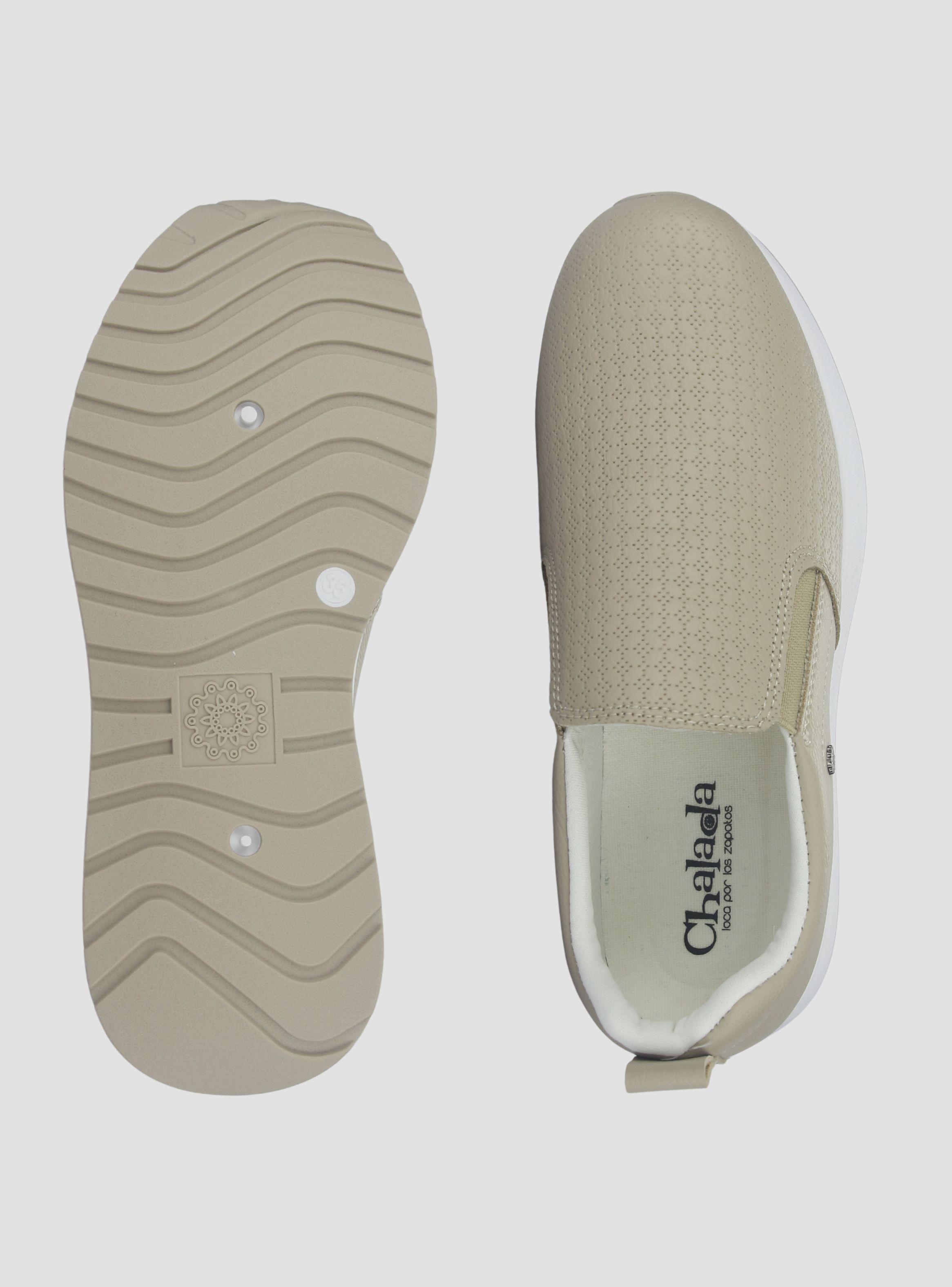 Zapatilla Mujer  Chalada Vita-5 Beige Urbano-6