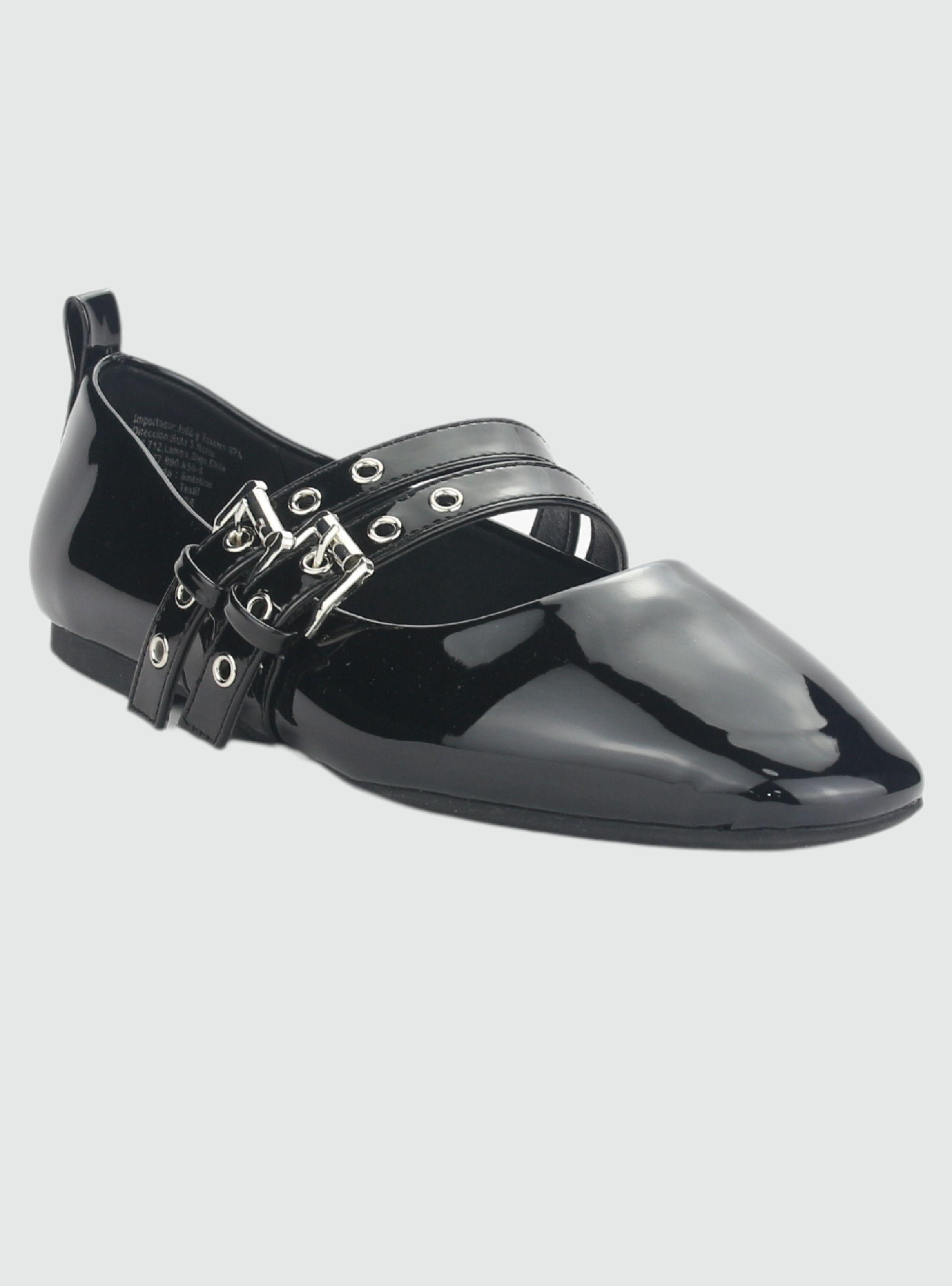 Zapato Chalada Mujer Miu-3 V Negro Negro Casual-2