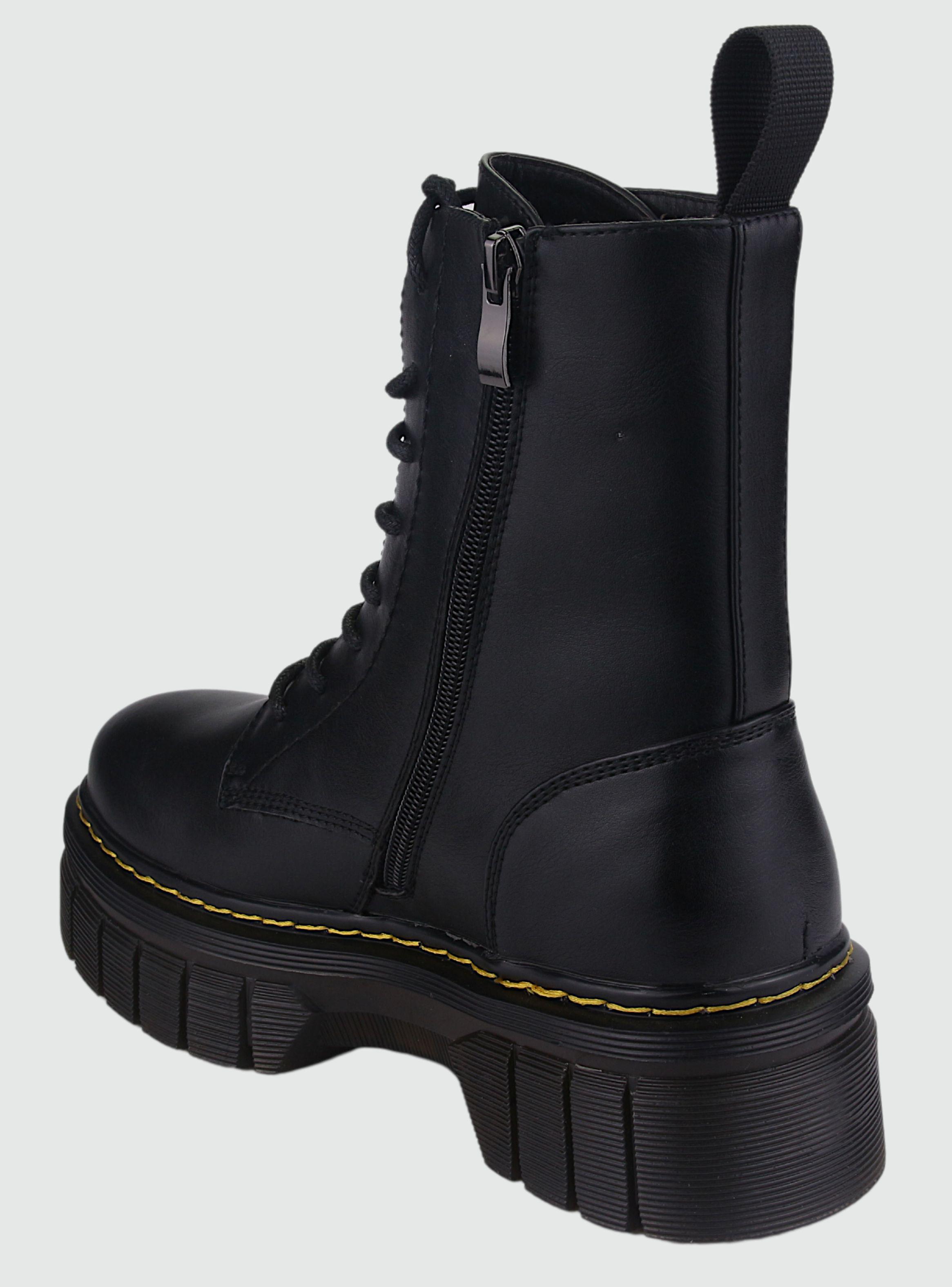 Botin Chalada Mujer PoolNew-2 Negro Moda-3