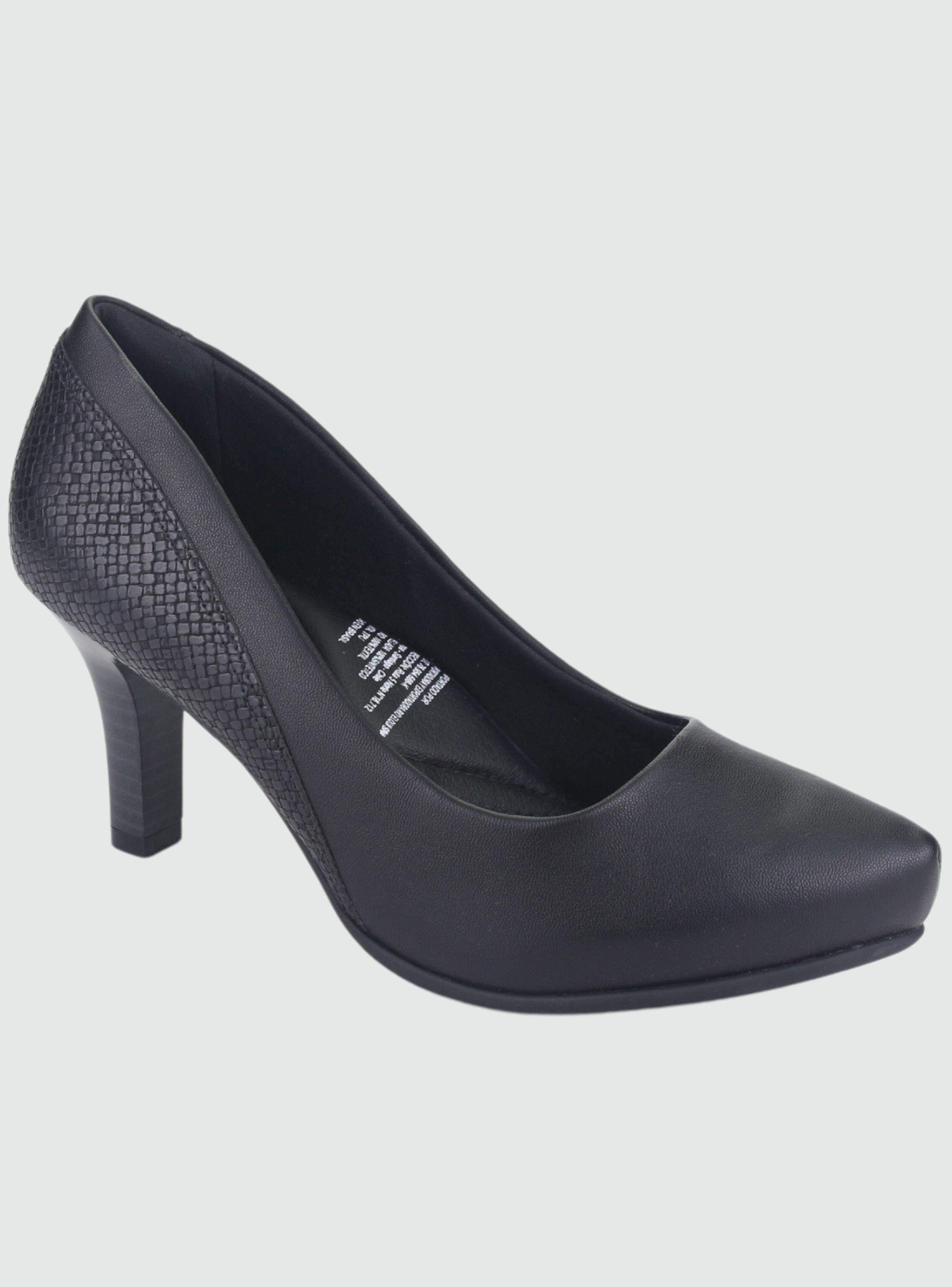 Zapato Comfortflex Mujer 2085302 Negro Casual-0