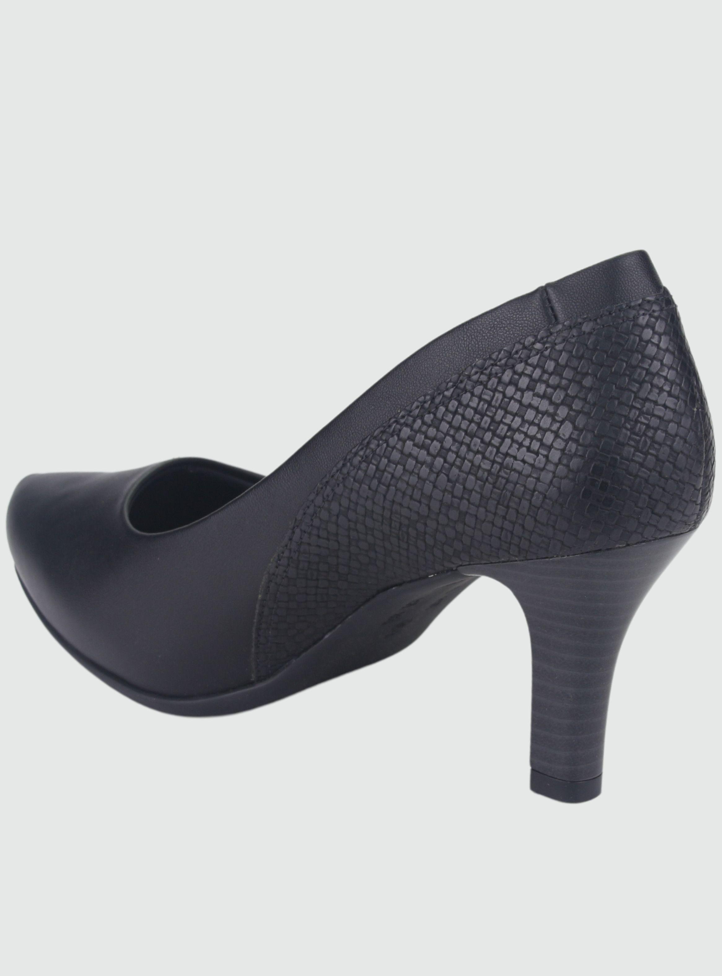 Zapato Comfortflex Mujer 2085302 Negro Casual-3