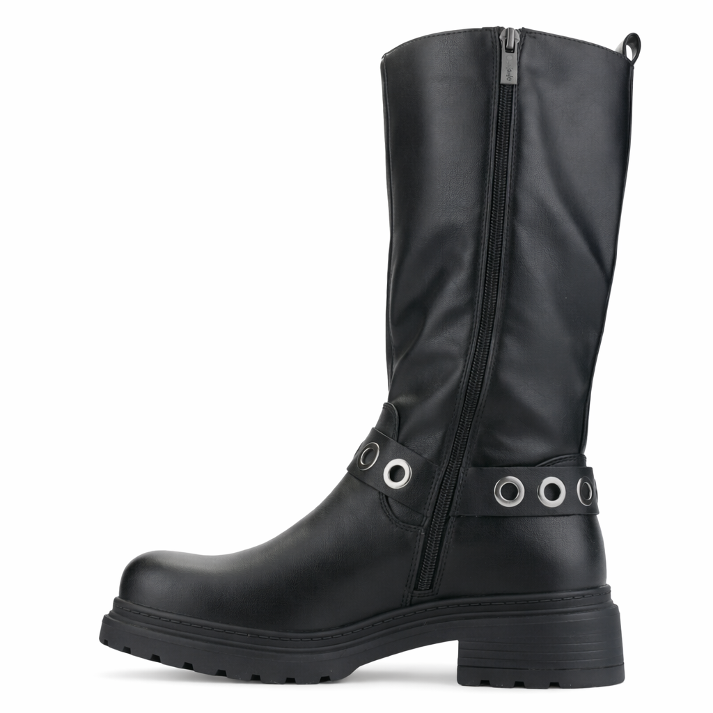 Botin Negro Mujer Casual Chalada Bika-1