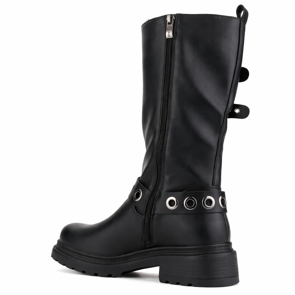 Botin Negro Mujer Casual Chalada Bika-3