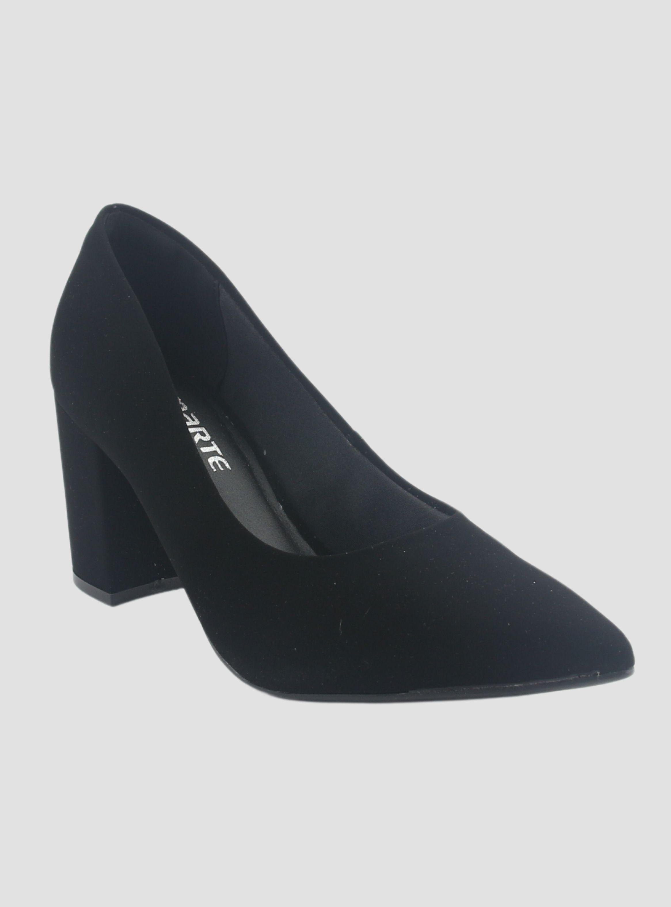 Zapato Via Marte Mujer 028-008-01 Negro Casual-2