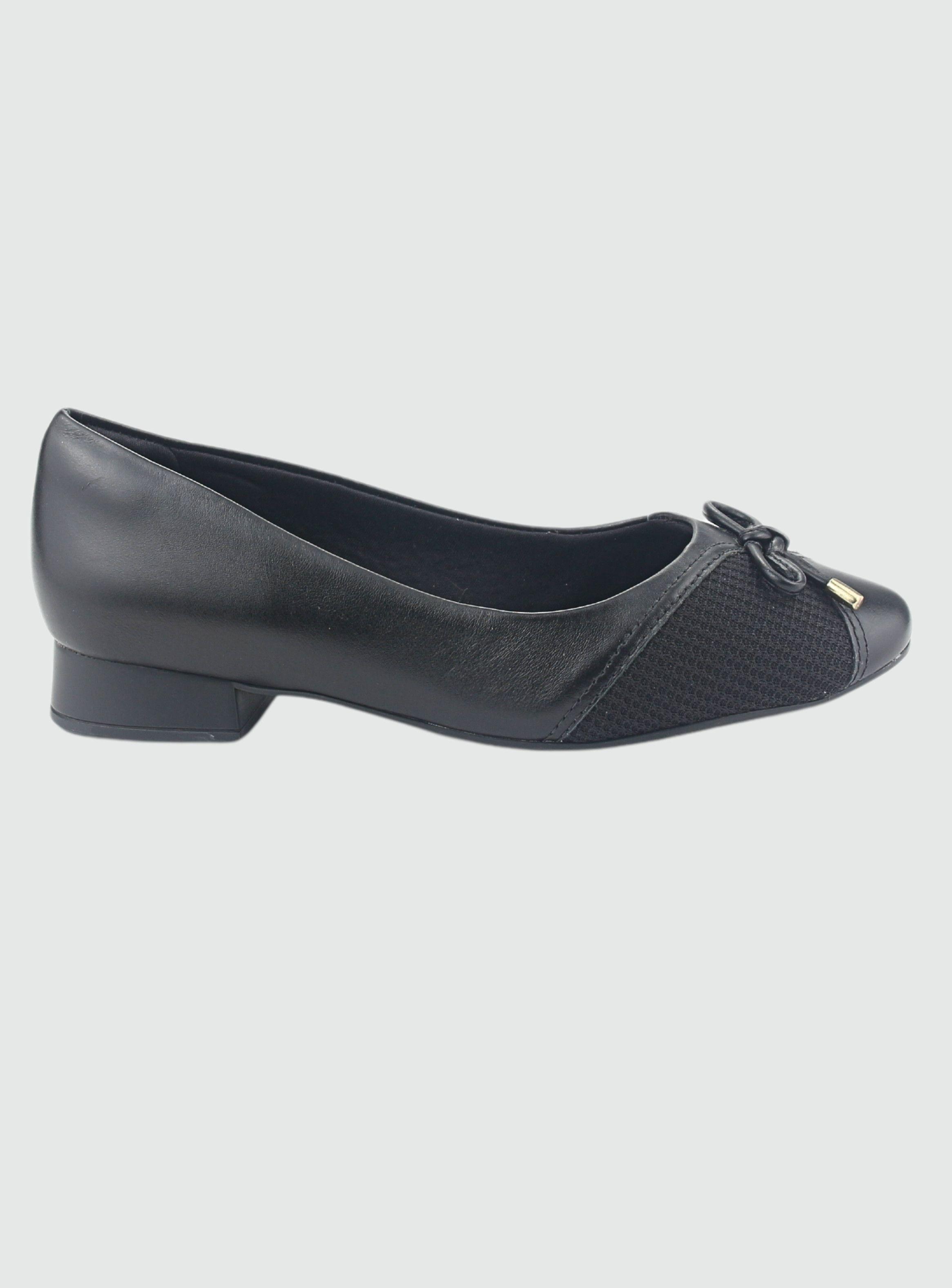 Ballerina Comfortflex Mujer 2482303 Negro Casual-0