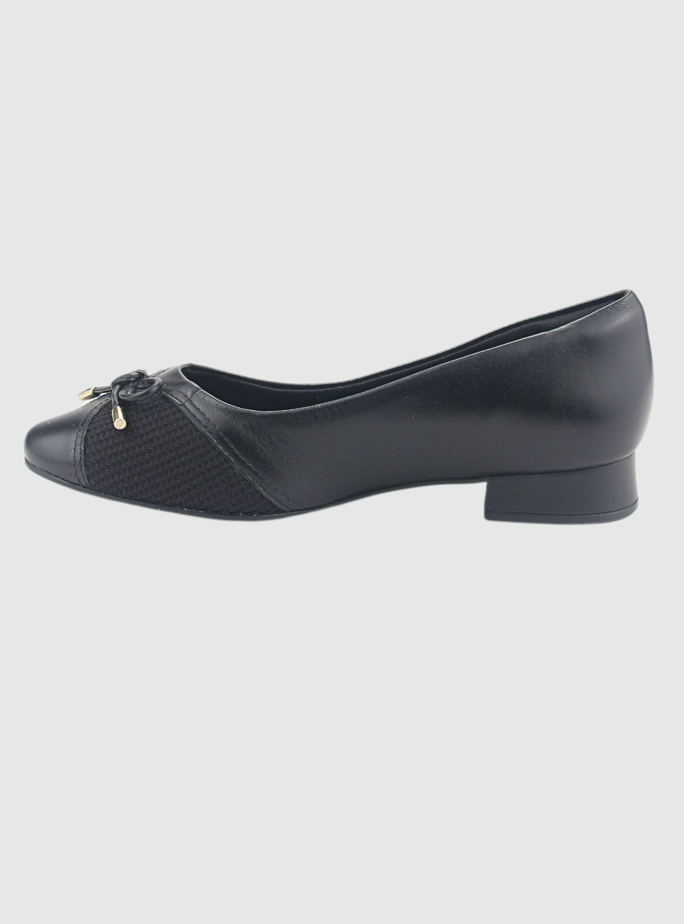 Ballerina Comfortflex Mujer 2482303 Negro Casual-1