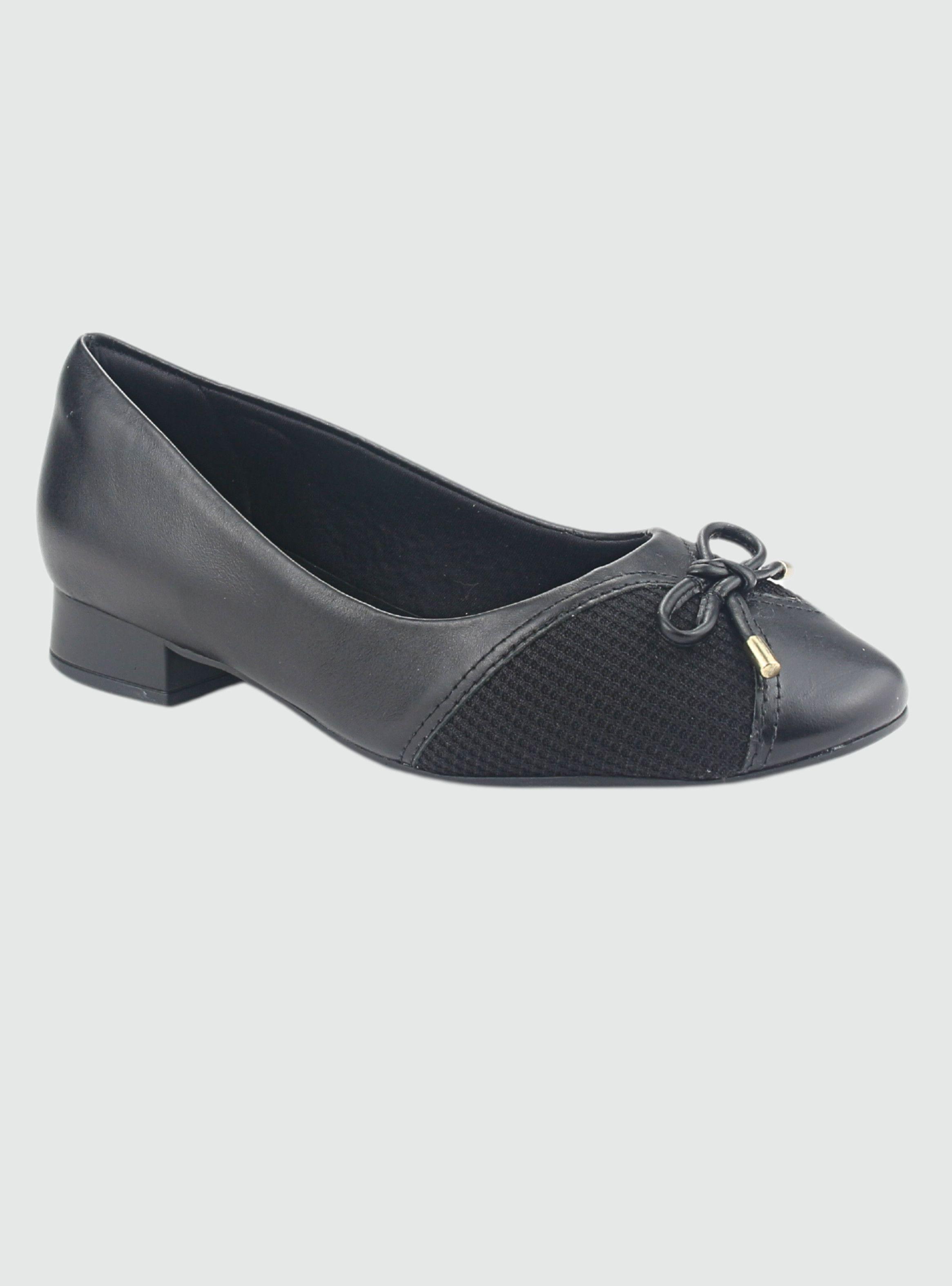 Ballerina Comfortflex Mujer 2482303 Negro Casual-2