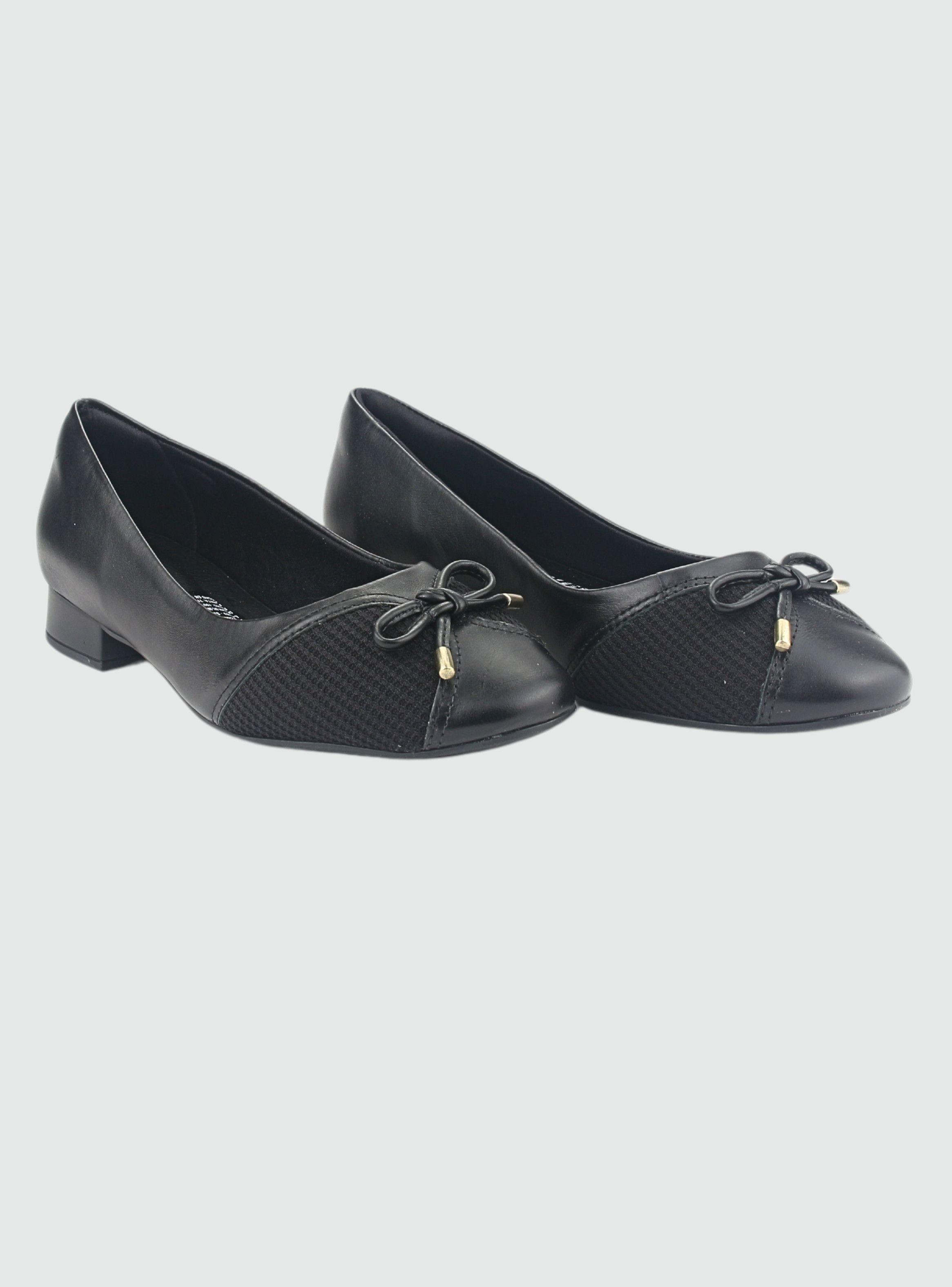 Ballerina Comfortflex Mujer 2482303 Negro Casual-5