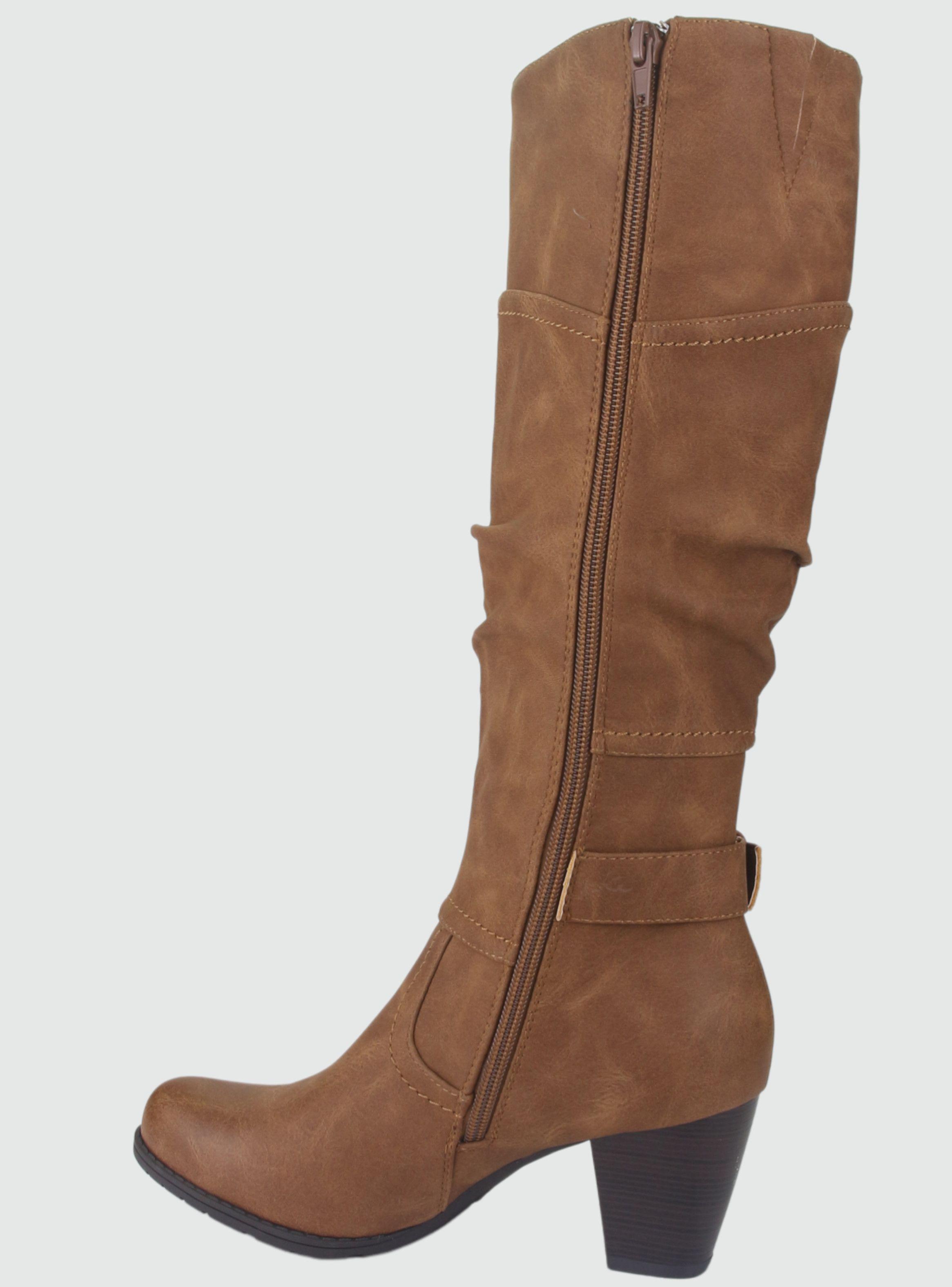 Bota Chalada Mujer Ceta-4 Tan Casual-1