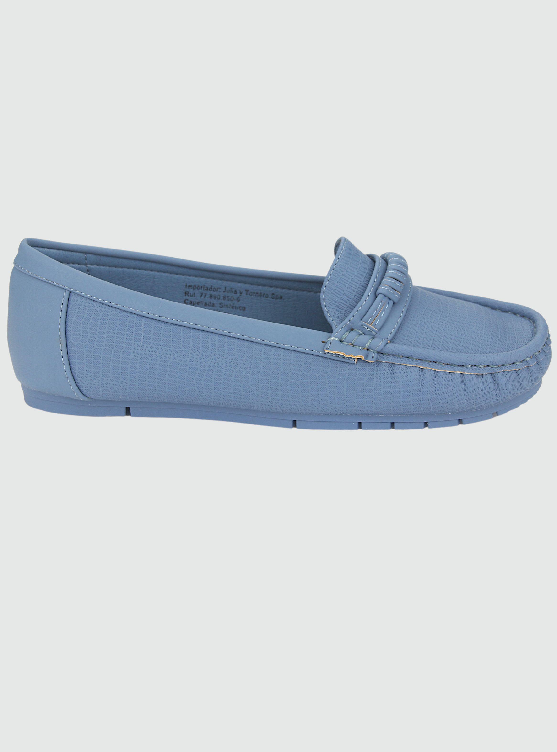 Mocasin Chalada Mujer Cusco-35 Azul Casual-0