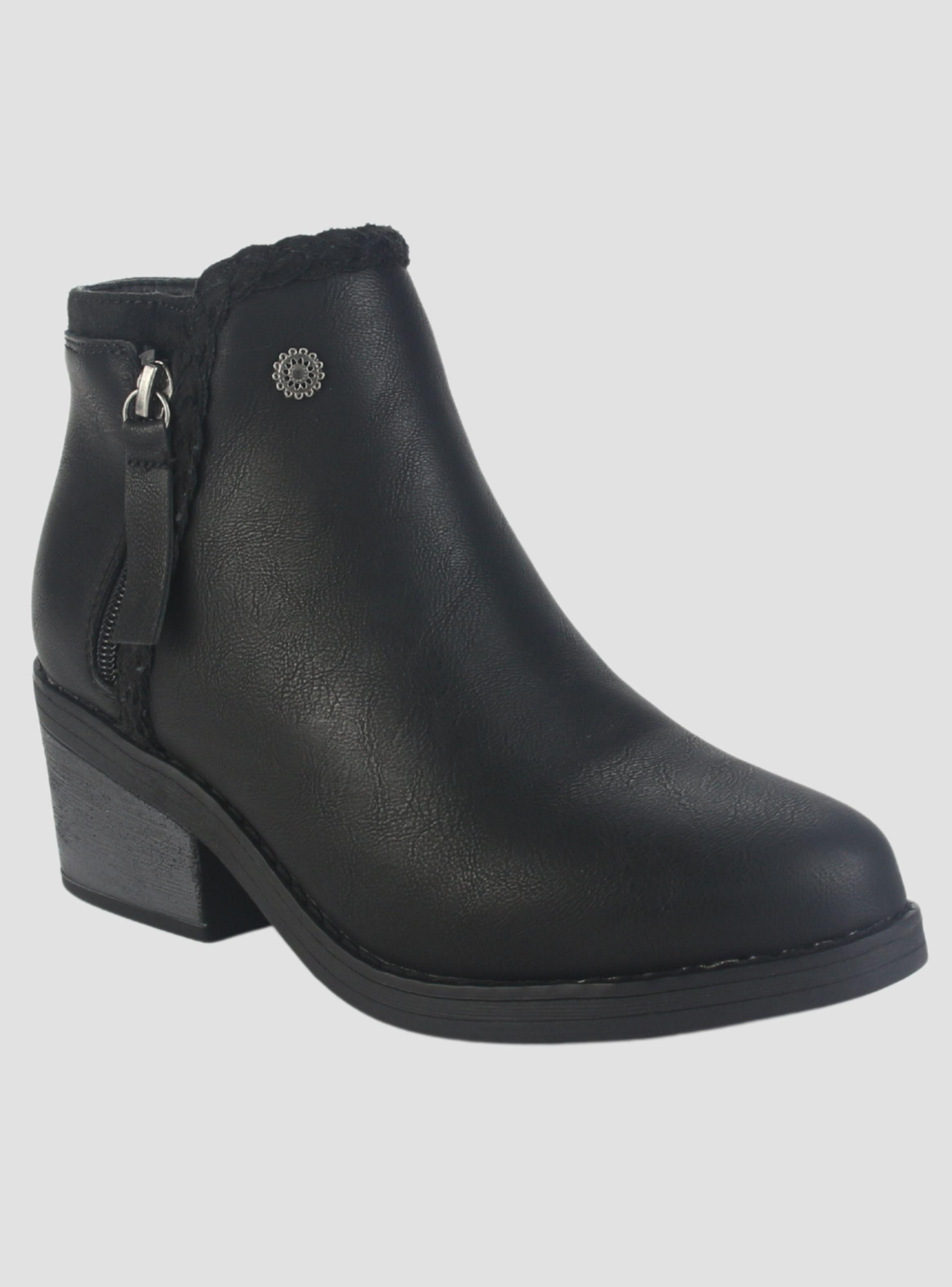 Botin Chalada Mujer Camp-50 Negro Casual-2