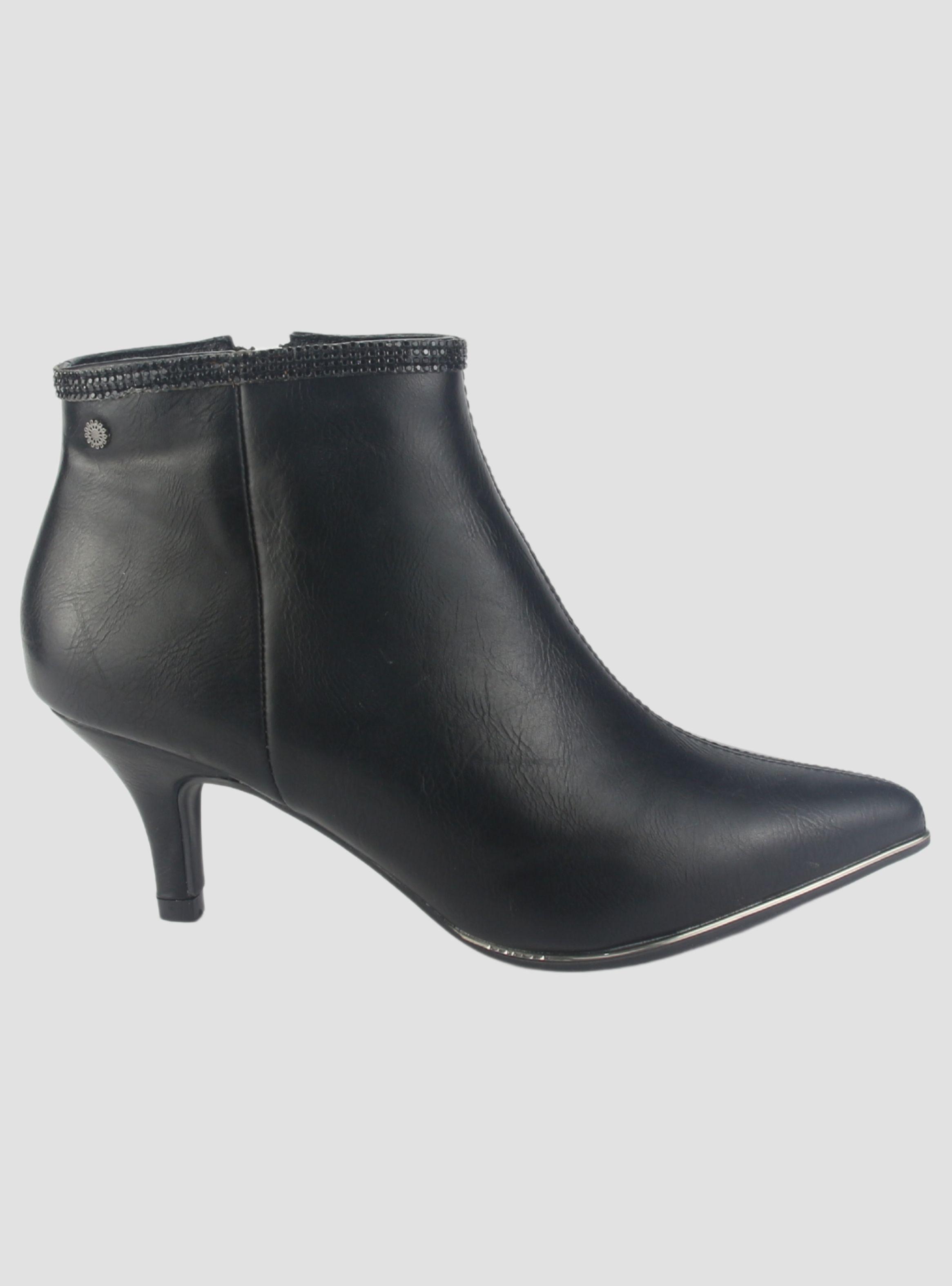 Botin Chalada Mujer Plos-66 Negro Casual-0